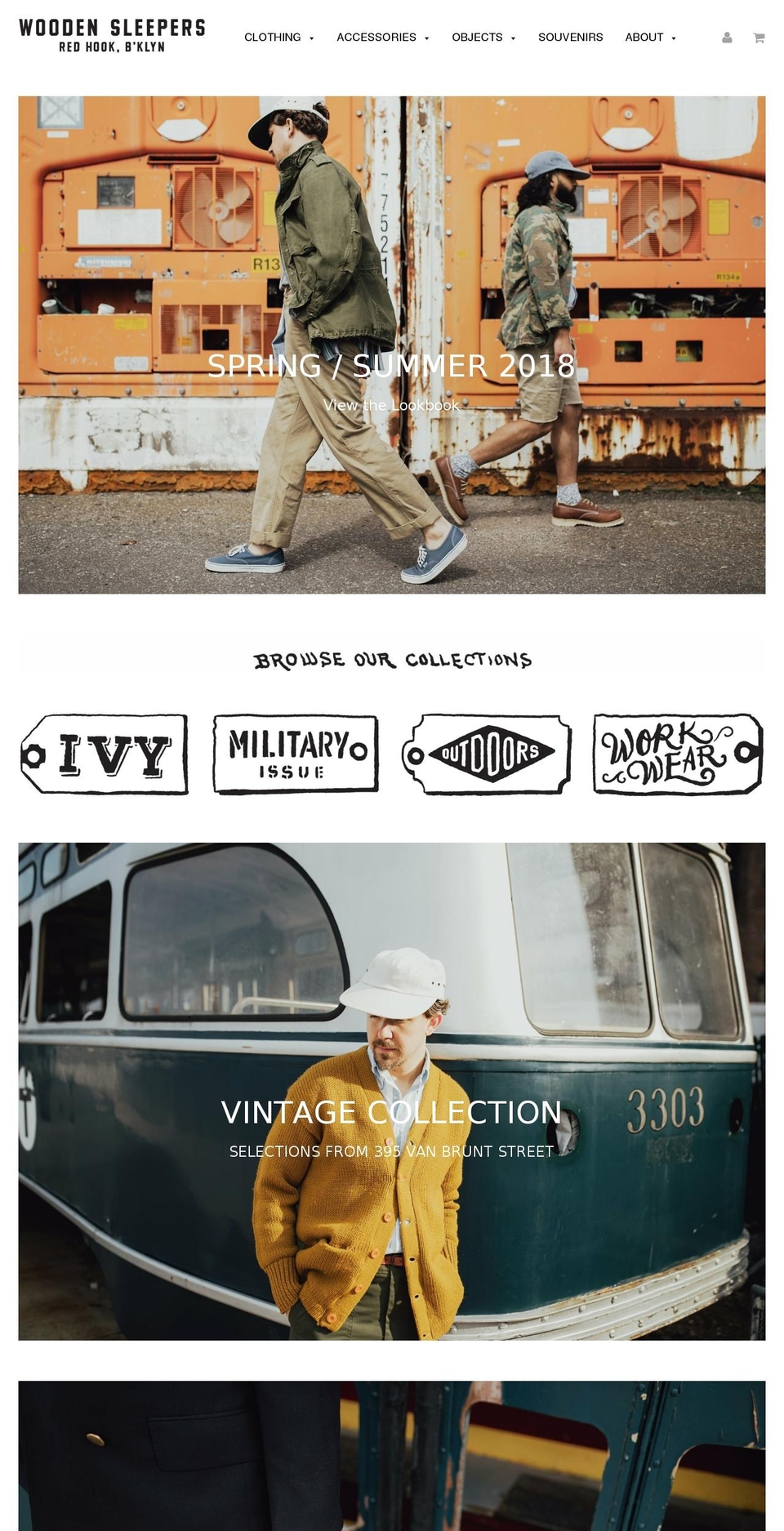 wooden-sleepers.com shopify website screenshot