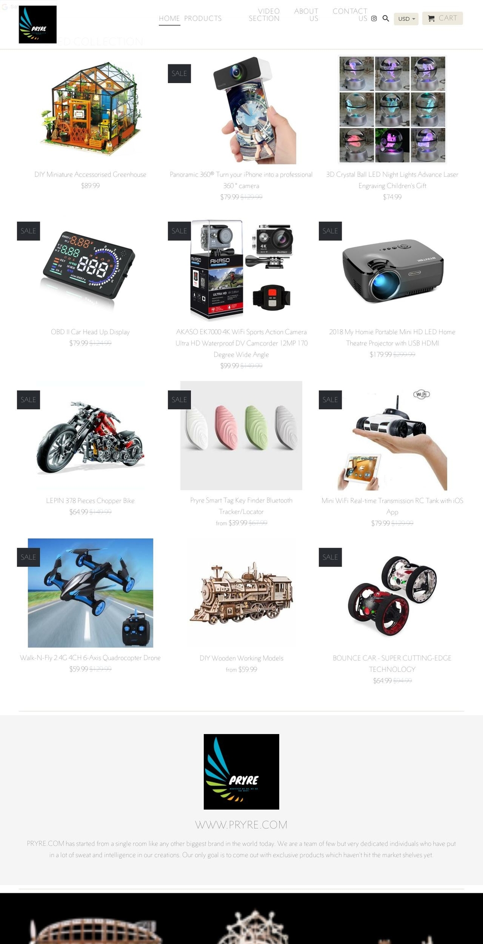 woodenned.com shopify website screenshot