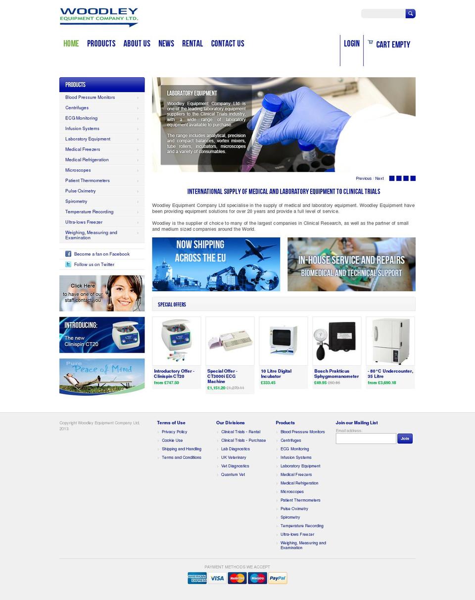 woodley-supply.com shopify website screenshot