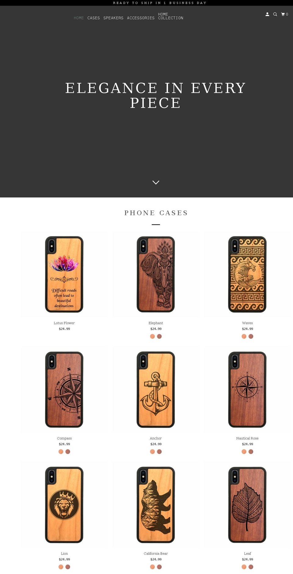 woodloverusa.com shopify website screenshot