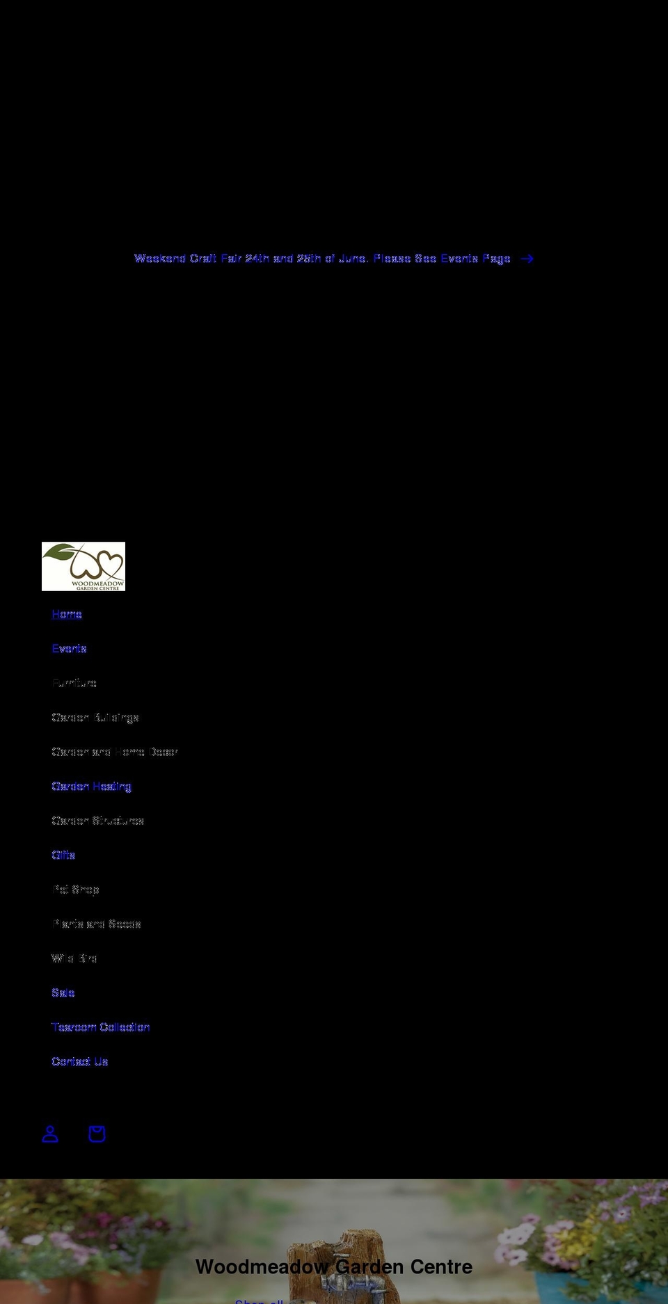 woodmeadowgc.co.uk shopify website screenshot
