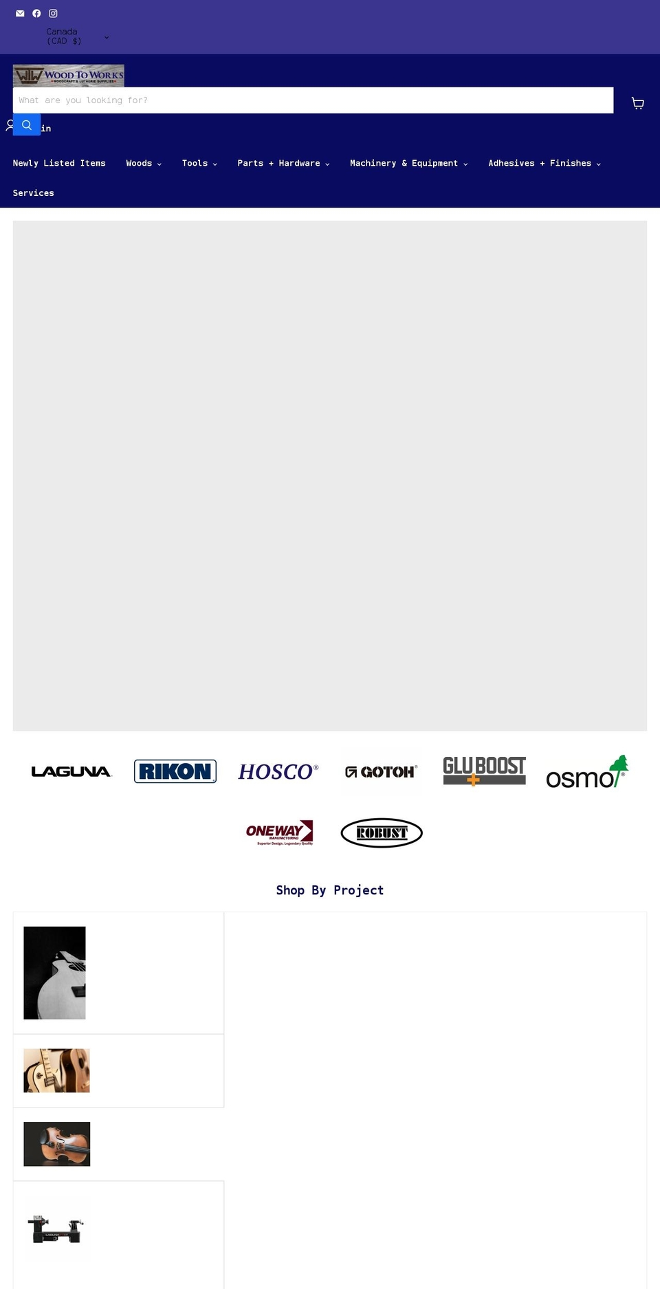 woodtoworks.com shopify website screenshot