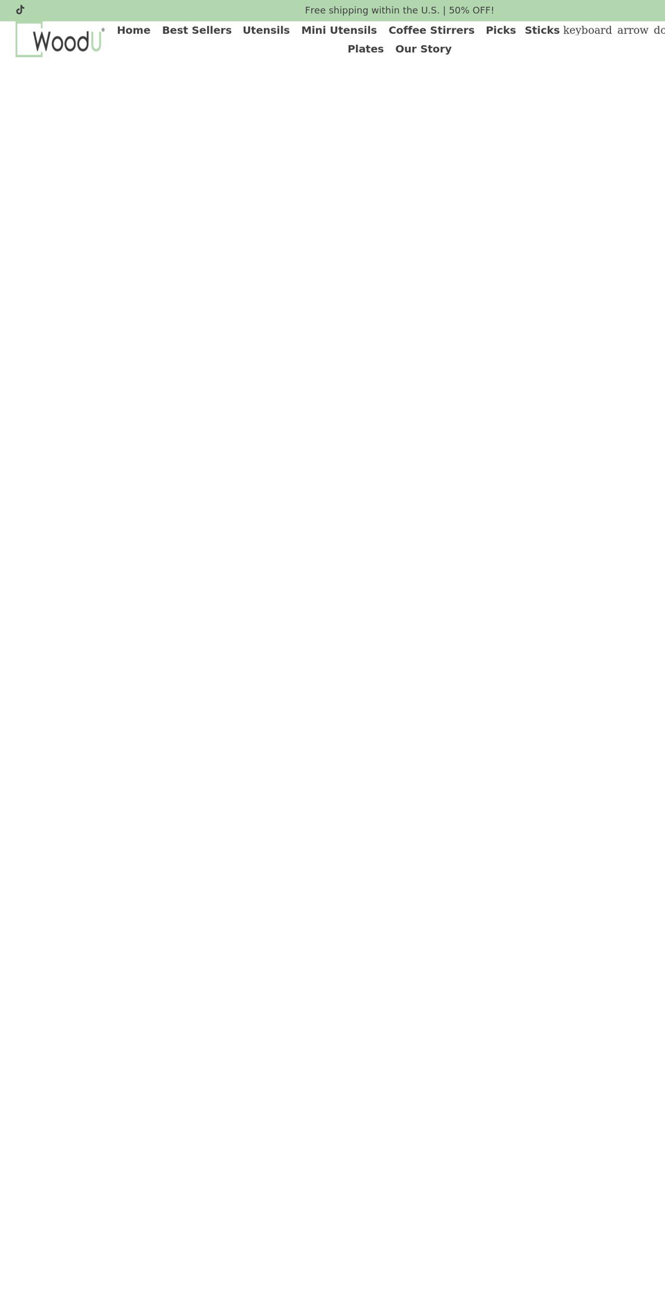 woodushop.com shopify website screenshot