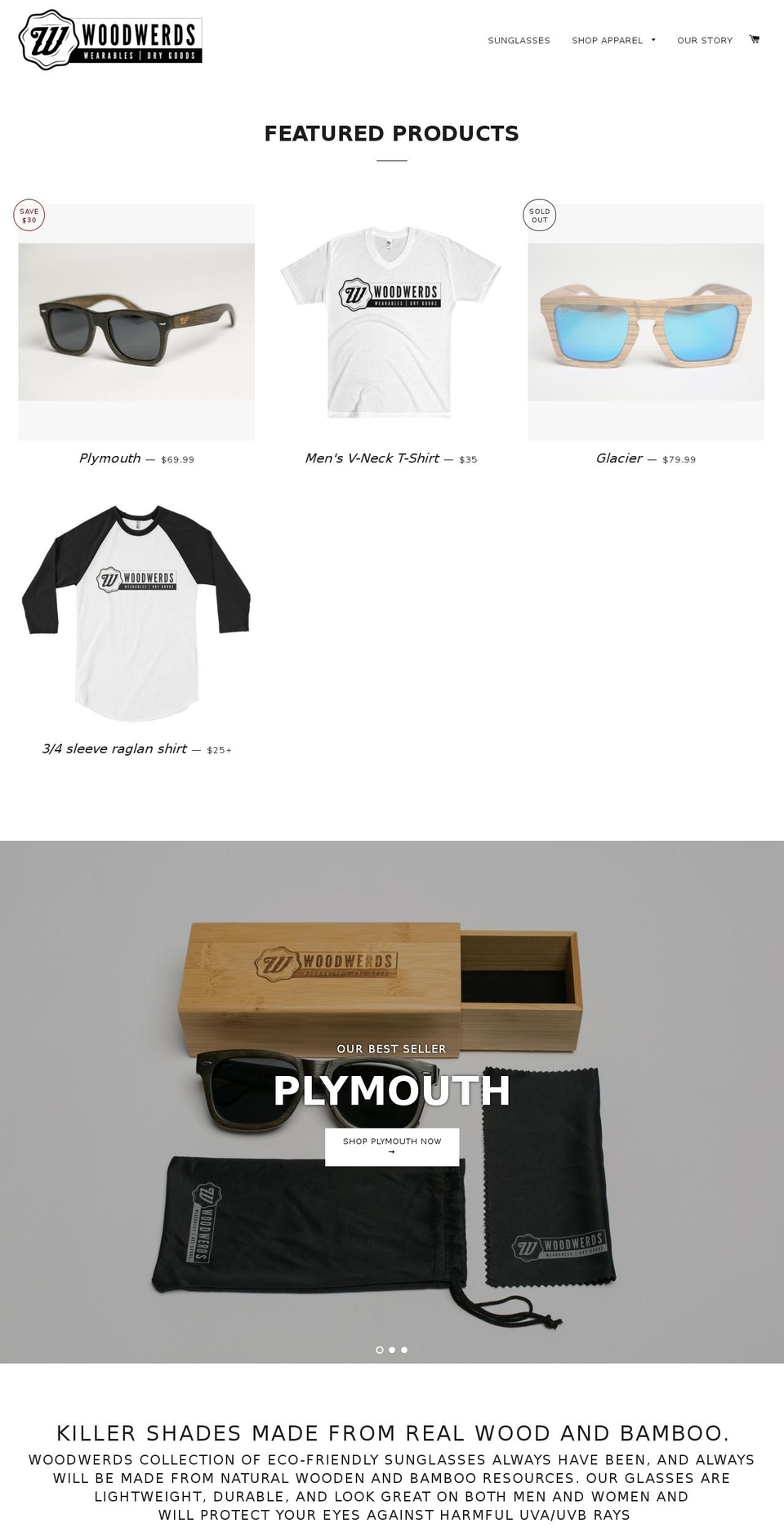 woodwerds.com shopify website screenshot