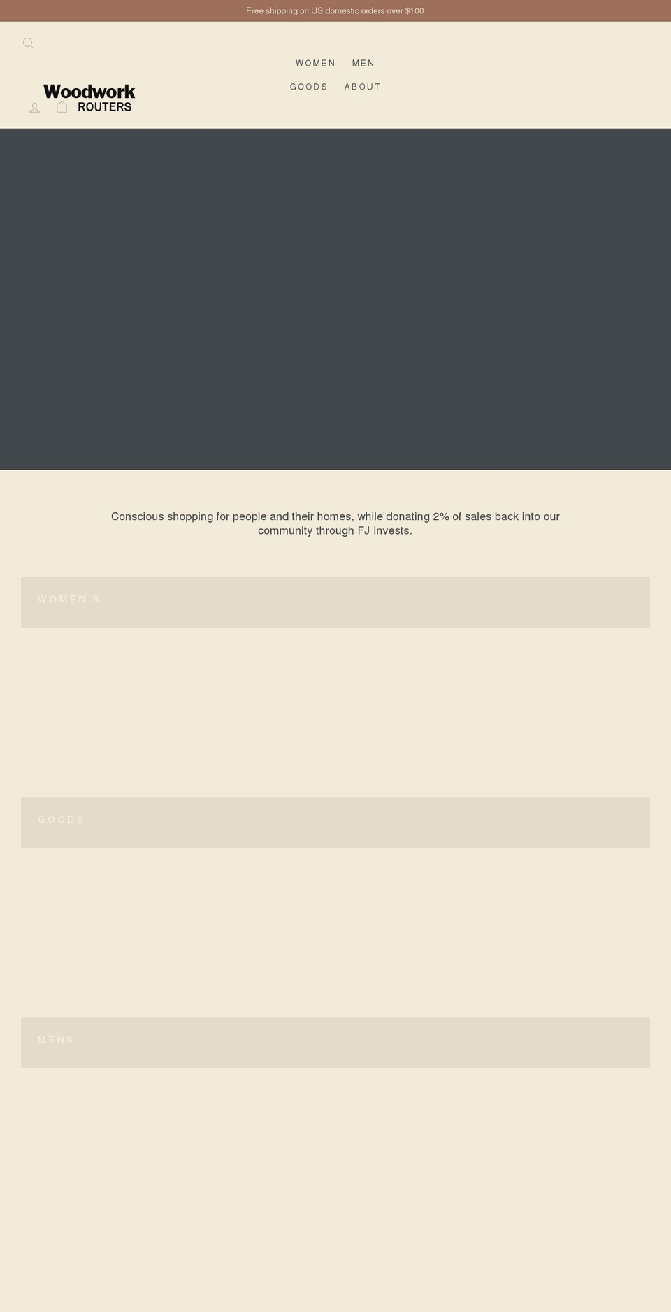 woodworkrouters.com shopify website screenshot