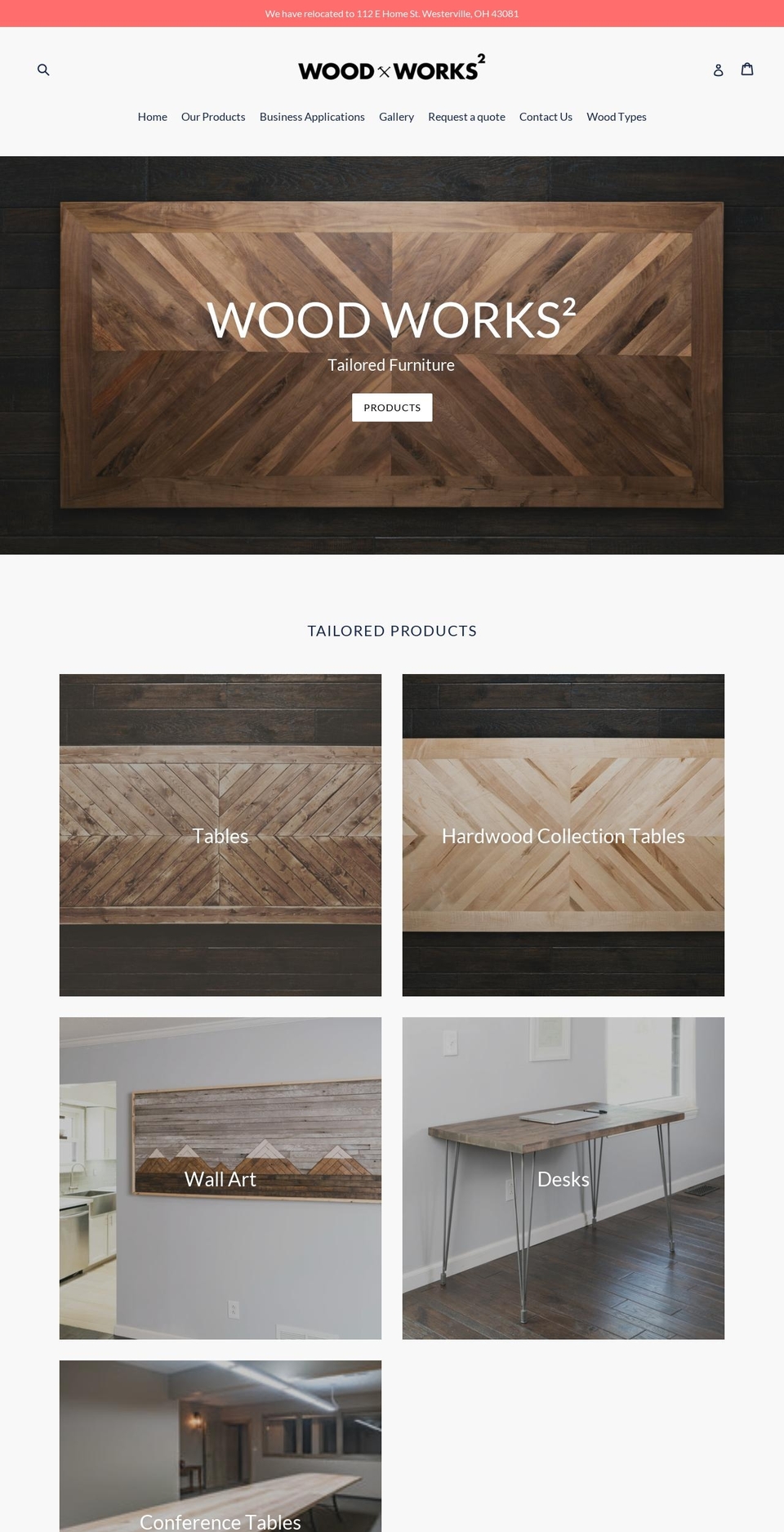 woodworkssquared.com shopify website screenshot