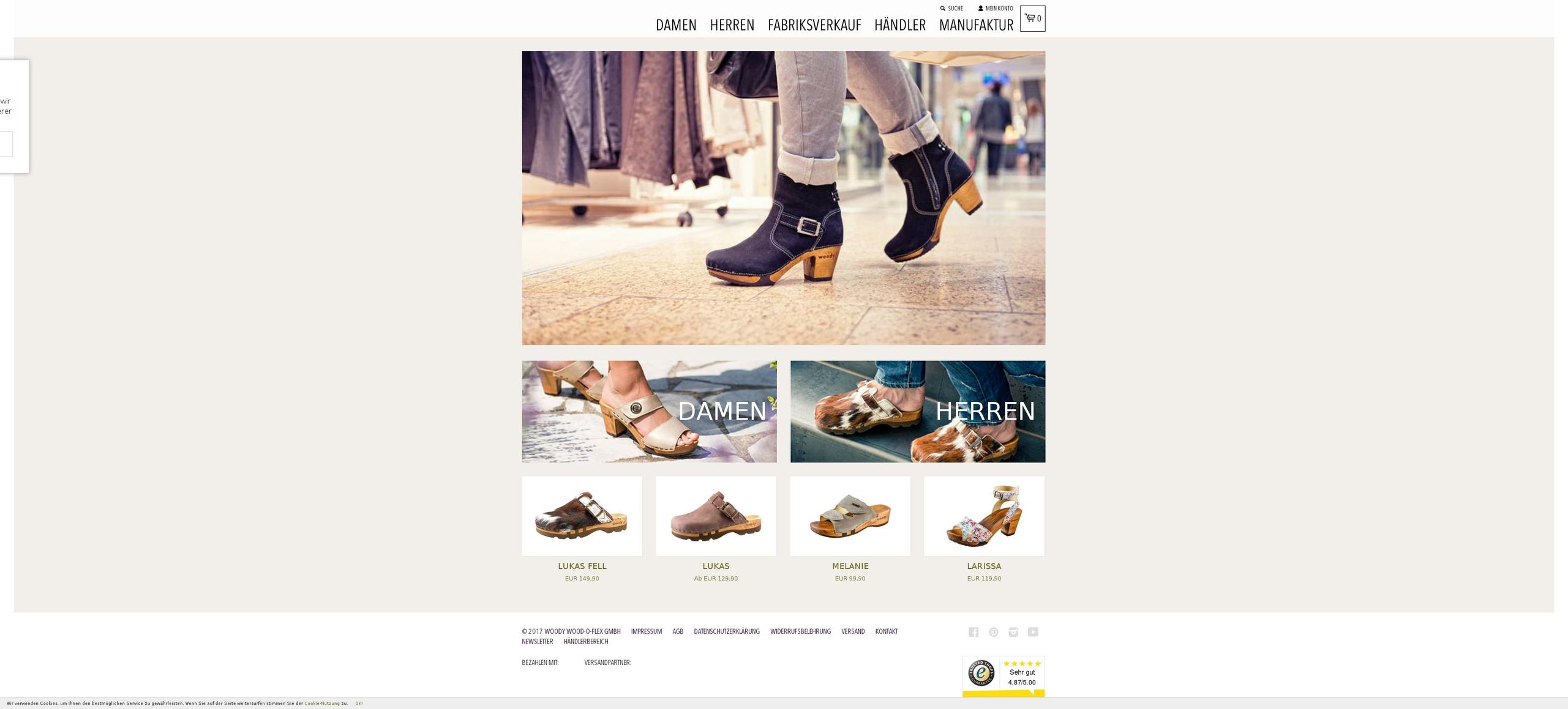 woody-v_-shopify. Shopify theme site example woody-schuh.at