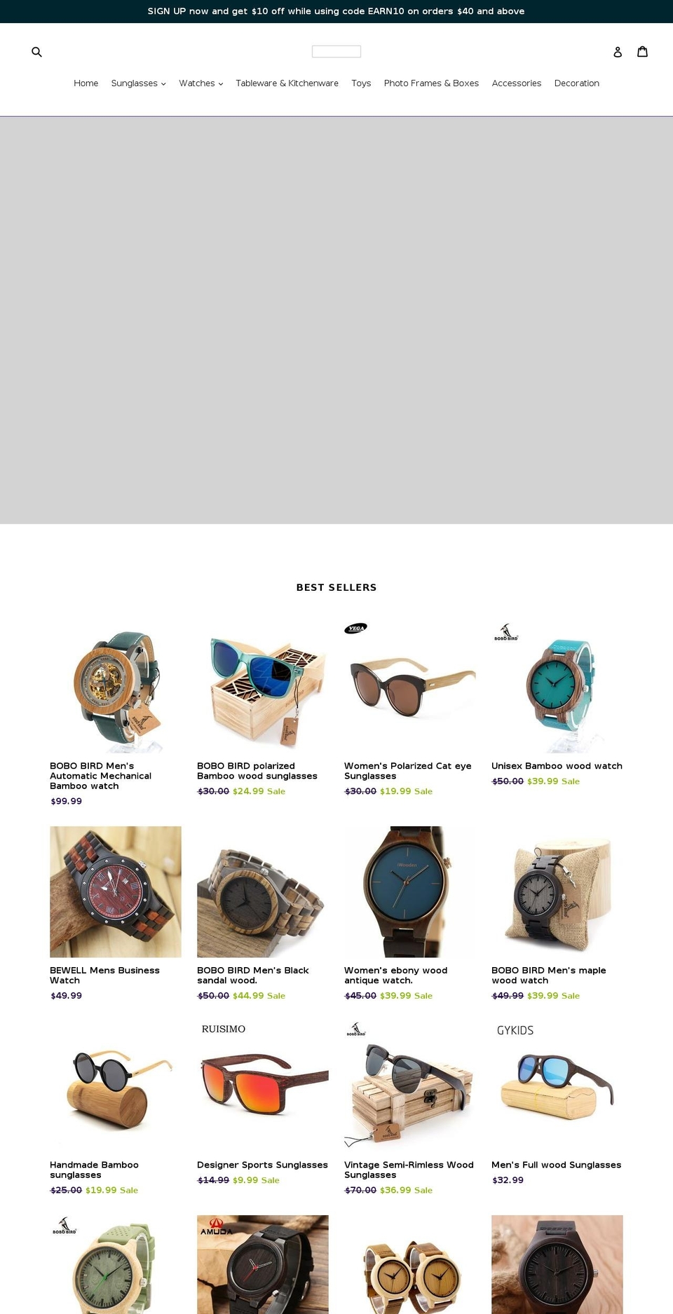 woodzzy.com shopify website screenshot