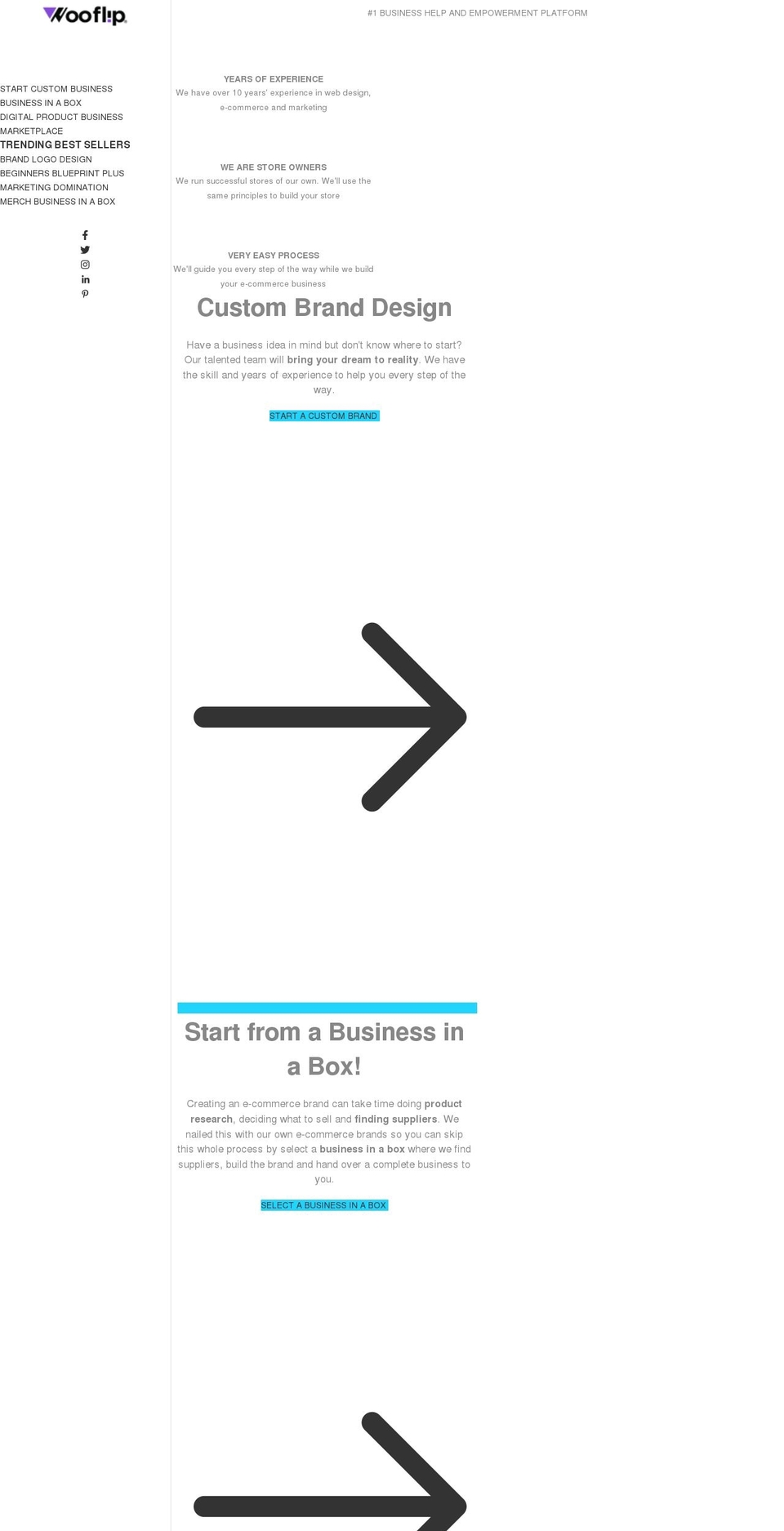 wooflip.com shopify website screenshot
