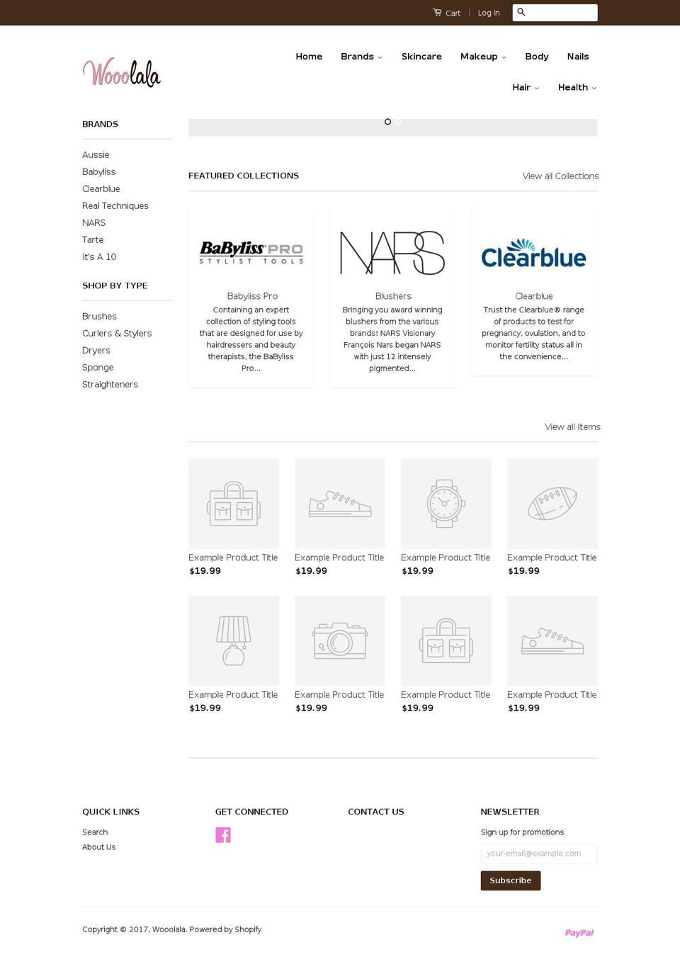 wooolala.com shopify website screenshot