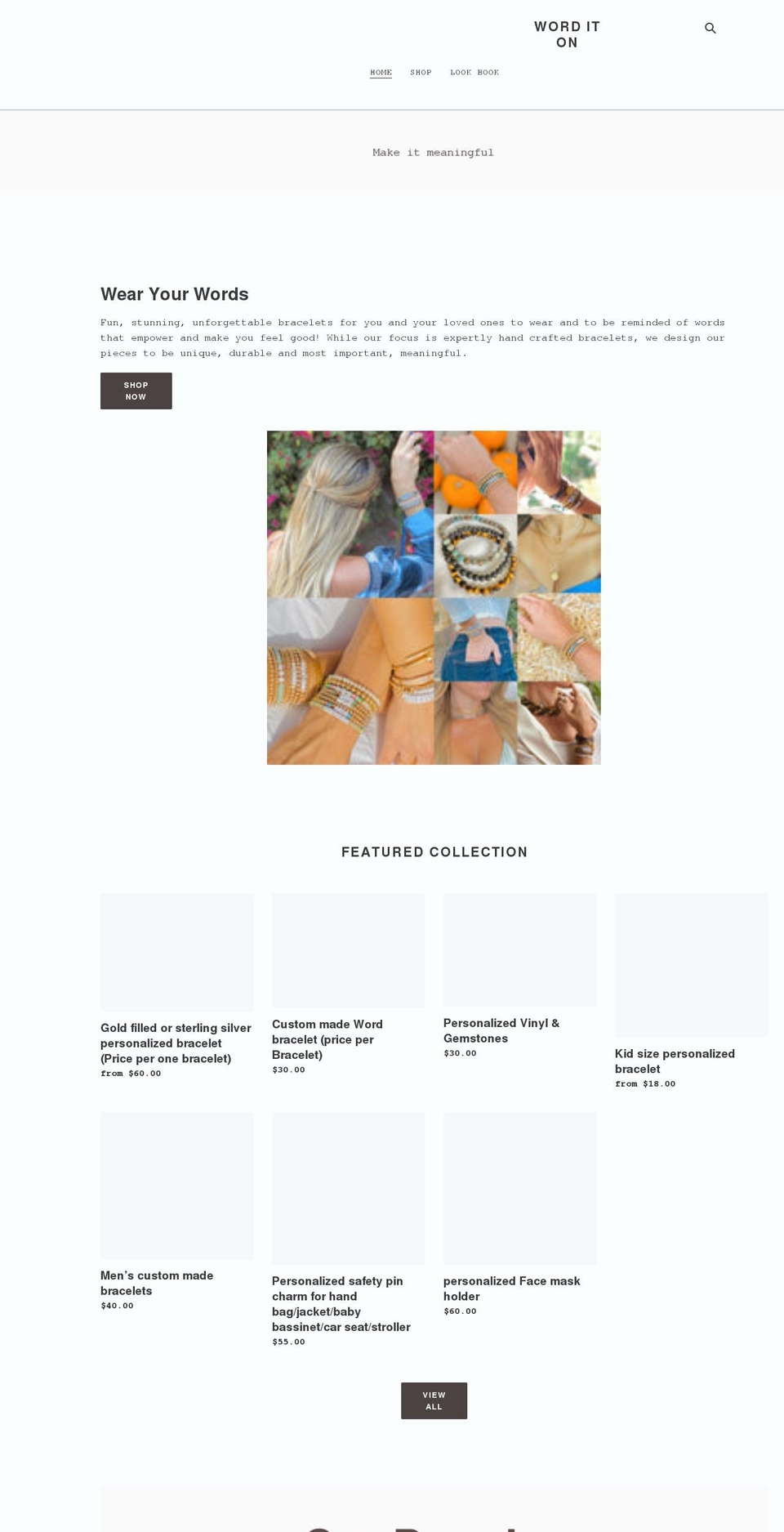 worditon.com shopify website screenshot