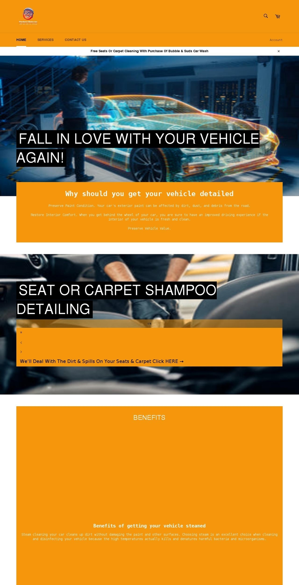 workerschoicejax.com shopify website screenshot