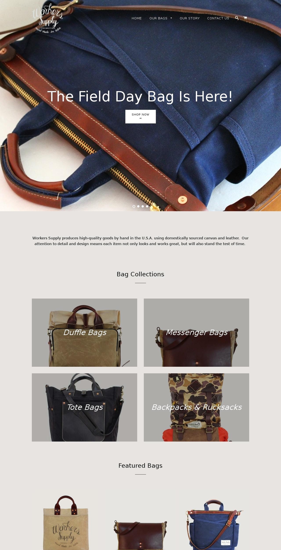 workersny.com shopify website screenshot