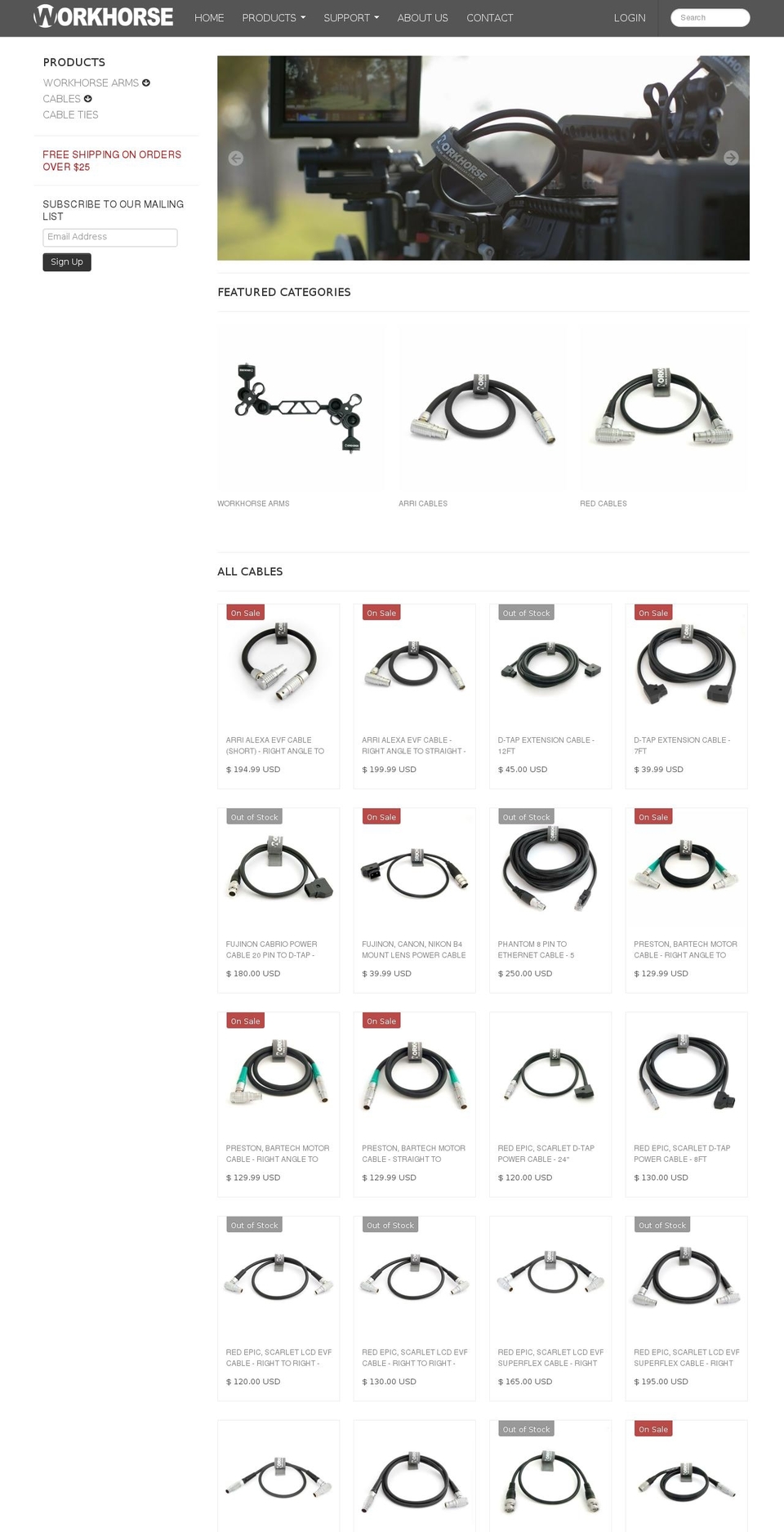 workhorsegear.com shopify website screenshot