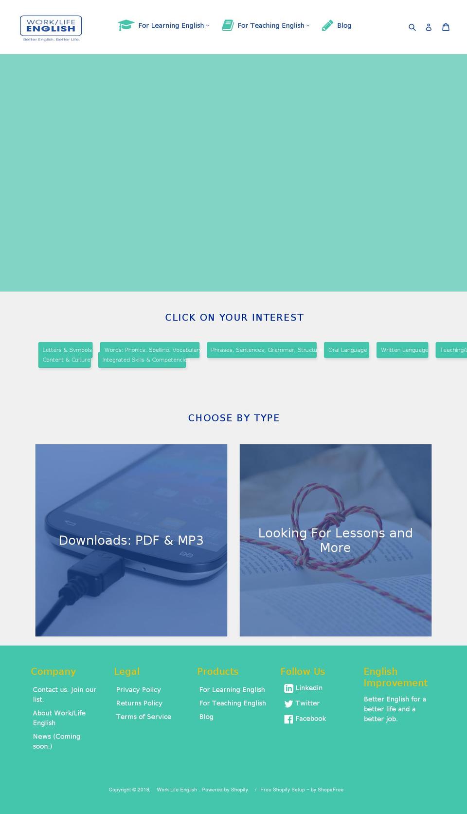 shopafree-shopafyre-myshopify-com-stb-shopafyre Shopify theme site example worklifeenglish.com