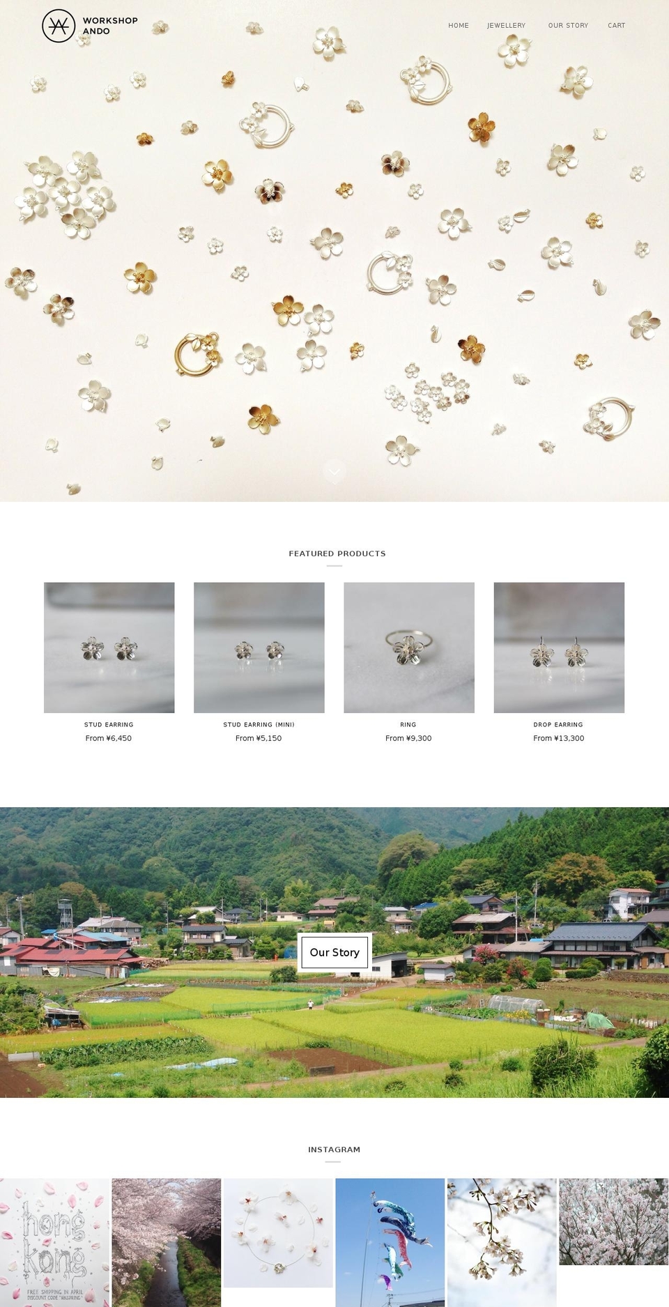 workshopando.com shopify website screenshot