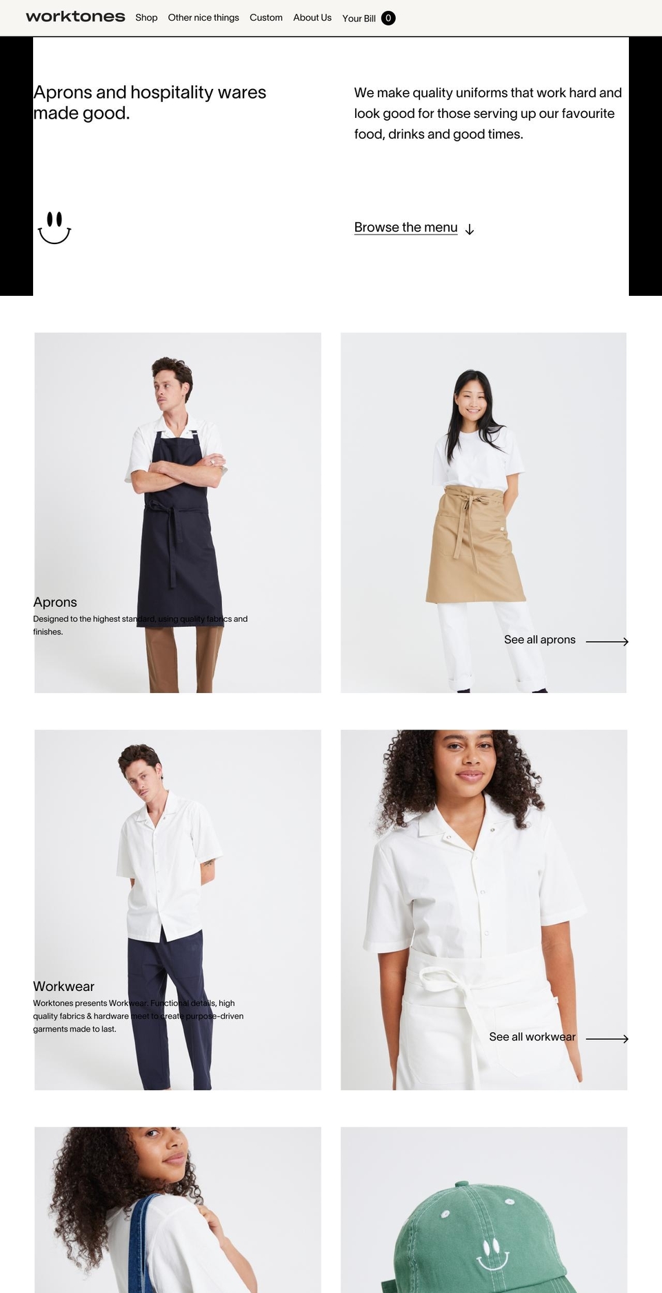 worktones.com shopify website screenshot