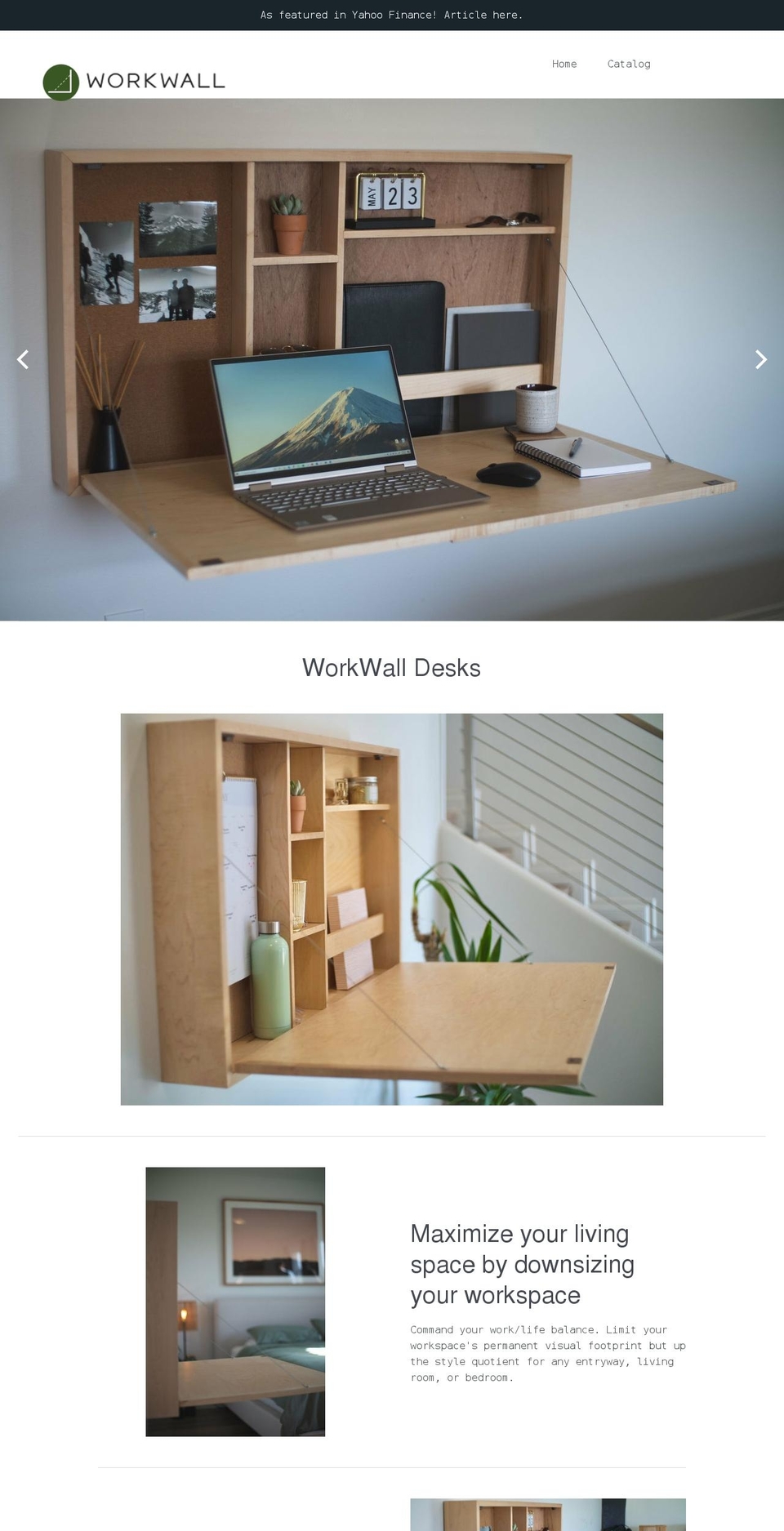 workwall.net shopify website screenshot