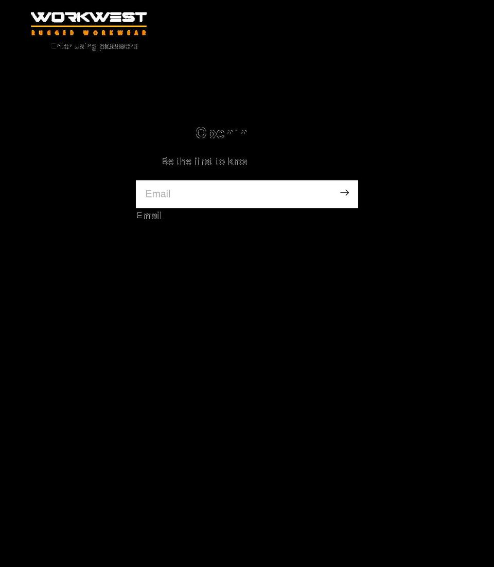 workwest.ca shopify website screenshot