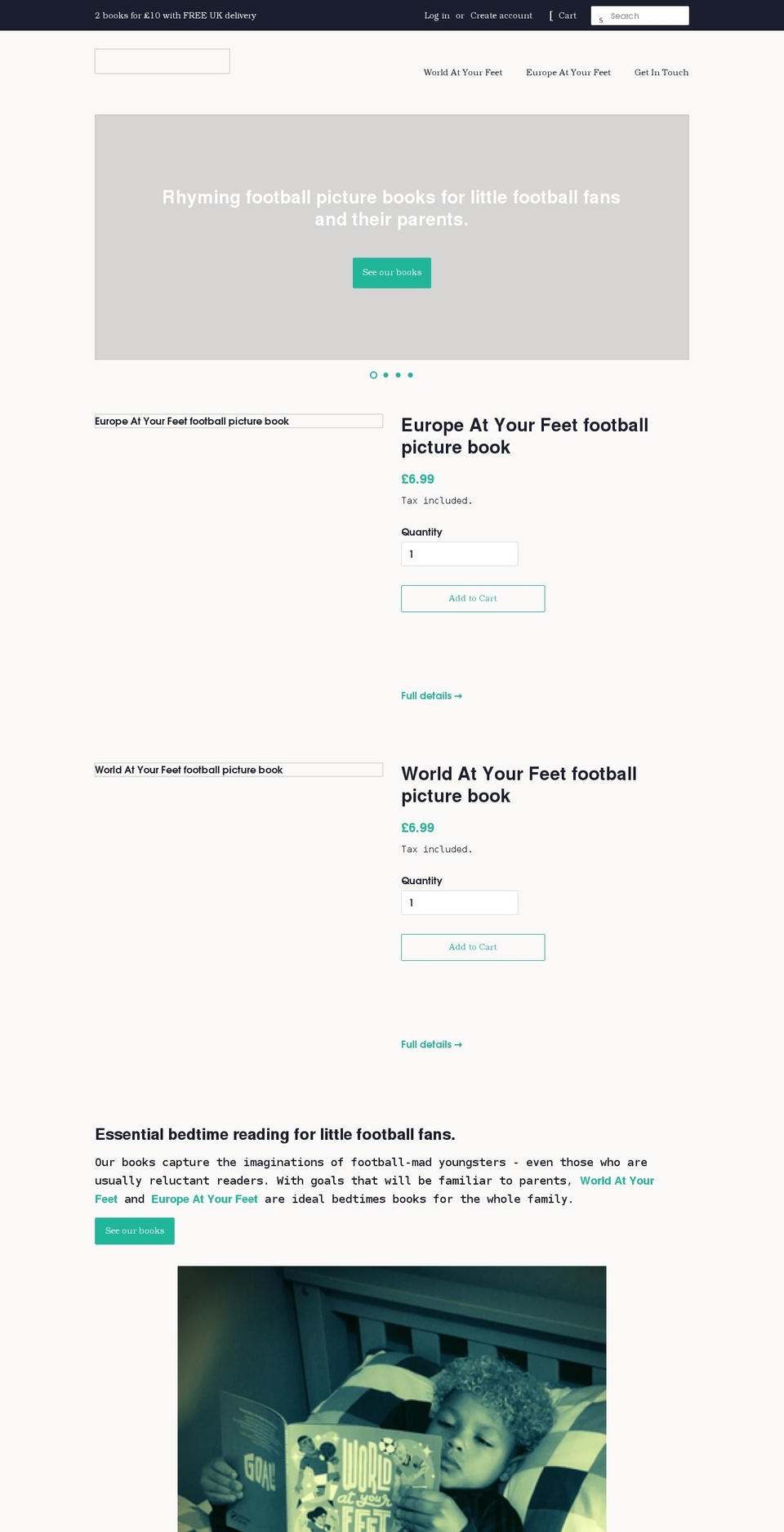 worldatyourfeet.co shopify website screenshot