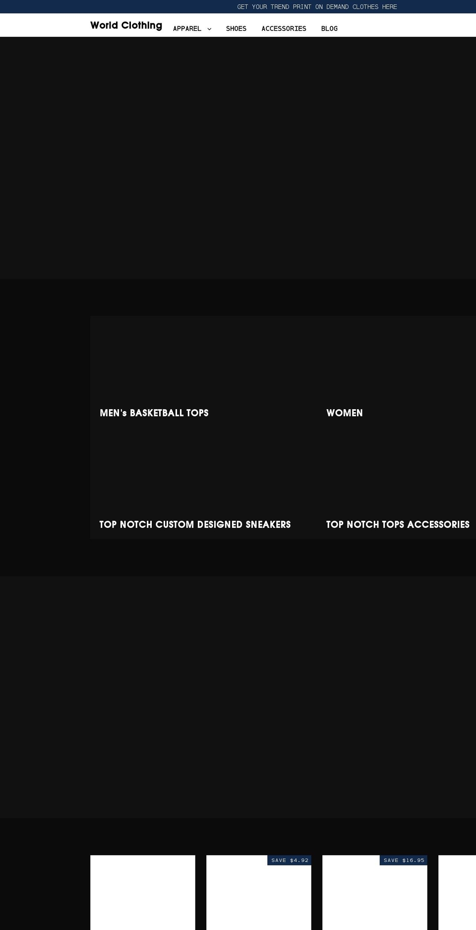 worldclothingforyou.com shopify website screenshot