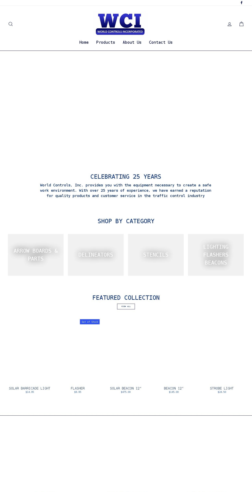 worldcontrolsinc.com shopify website screenshot
