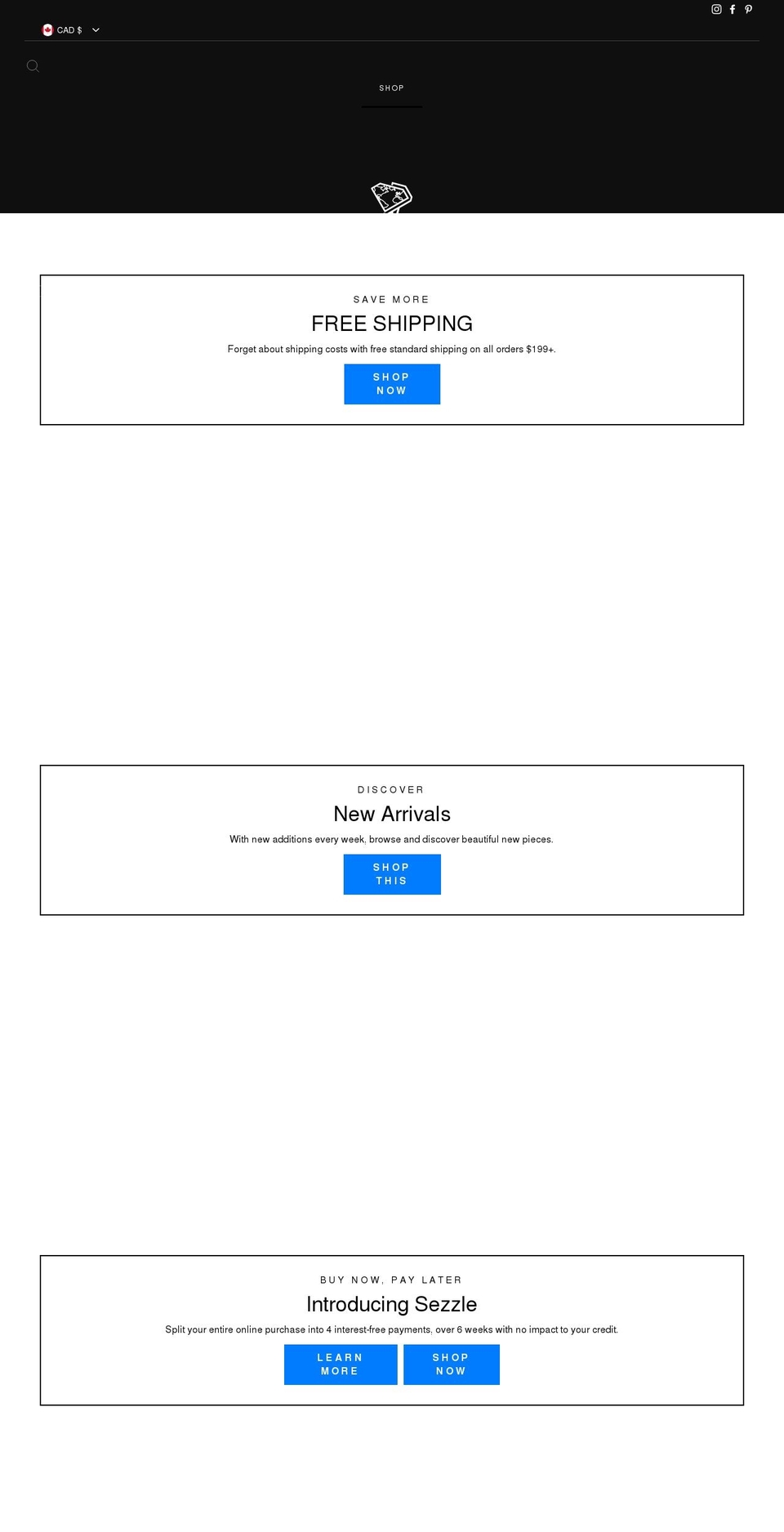 worldofjewelry.com shopify website screenshot