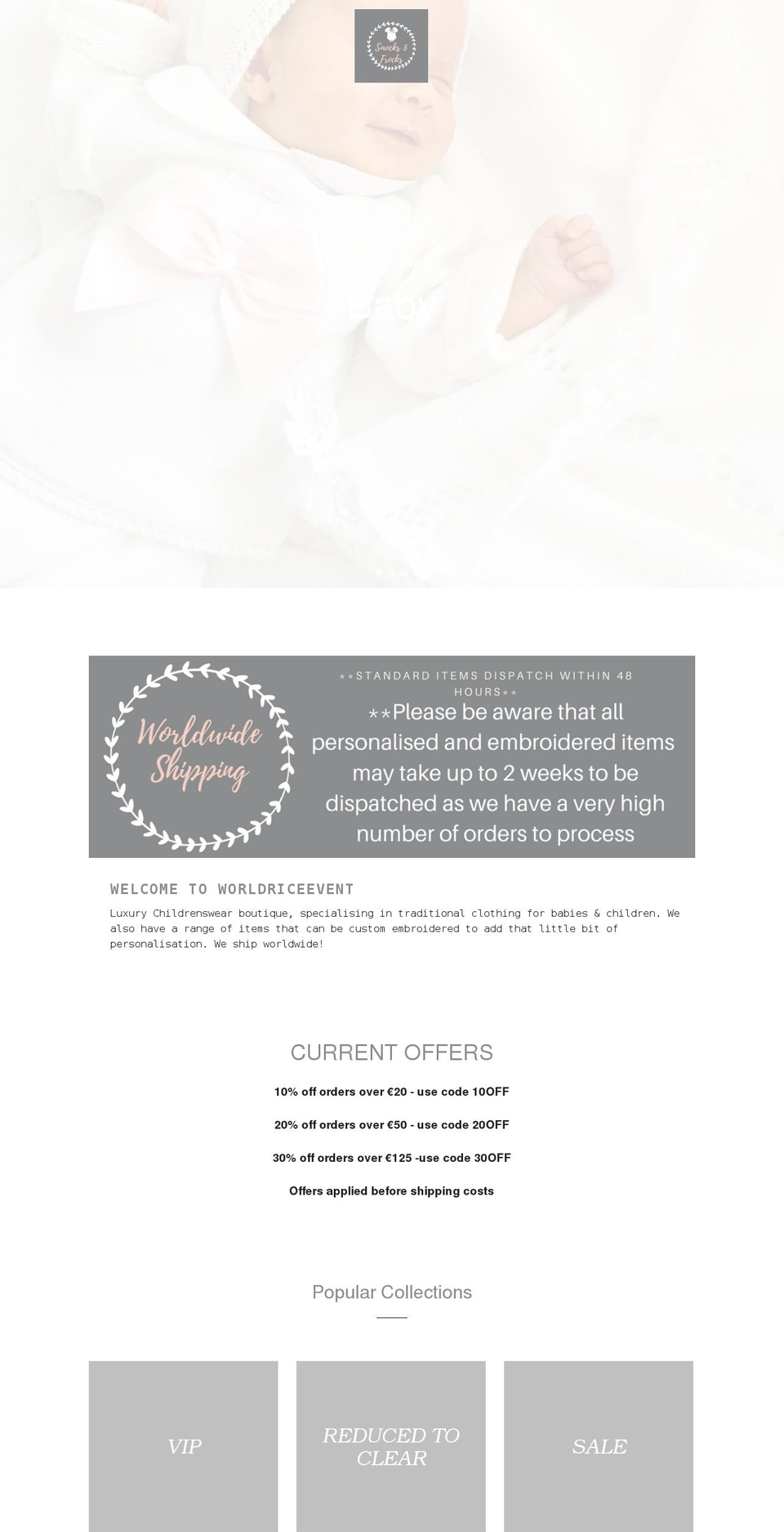 worldriceevent.com shopify website screenshot