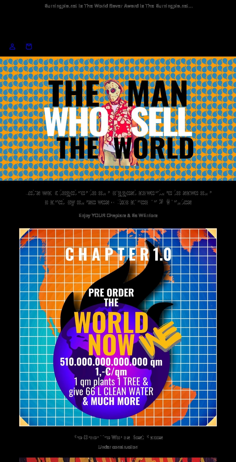 worldsaveraward.com shopify website screenshot