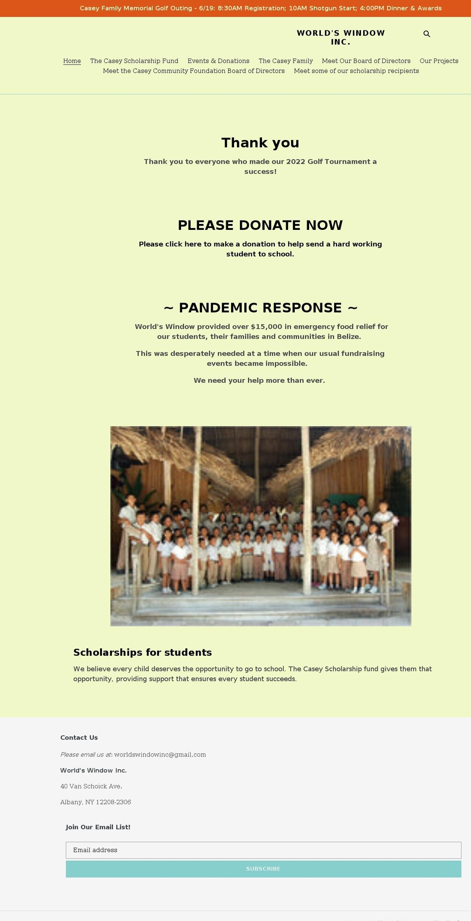 worldswindow.org shopify website screenshot