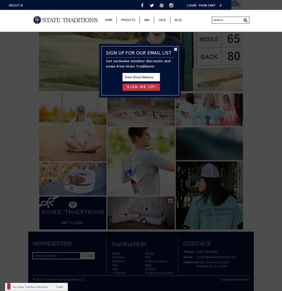 State Traditions Desktop Shopify theme site example worldtraditions.com
