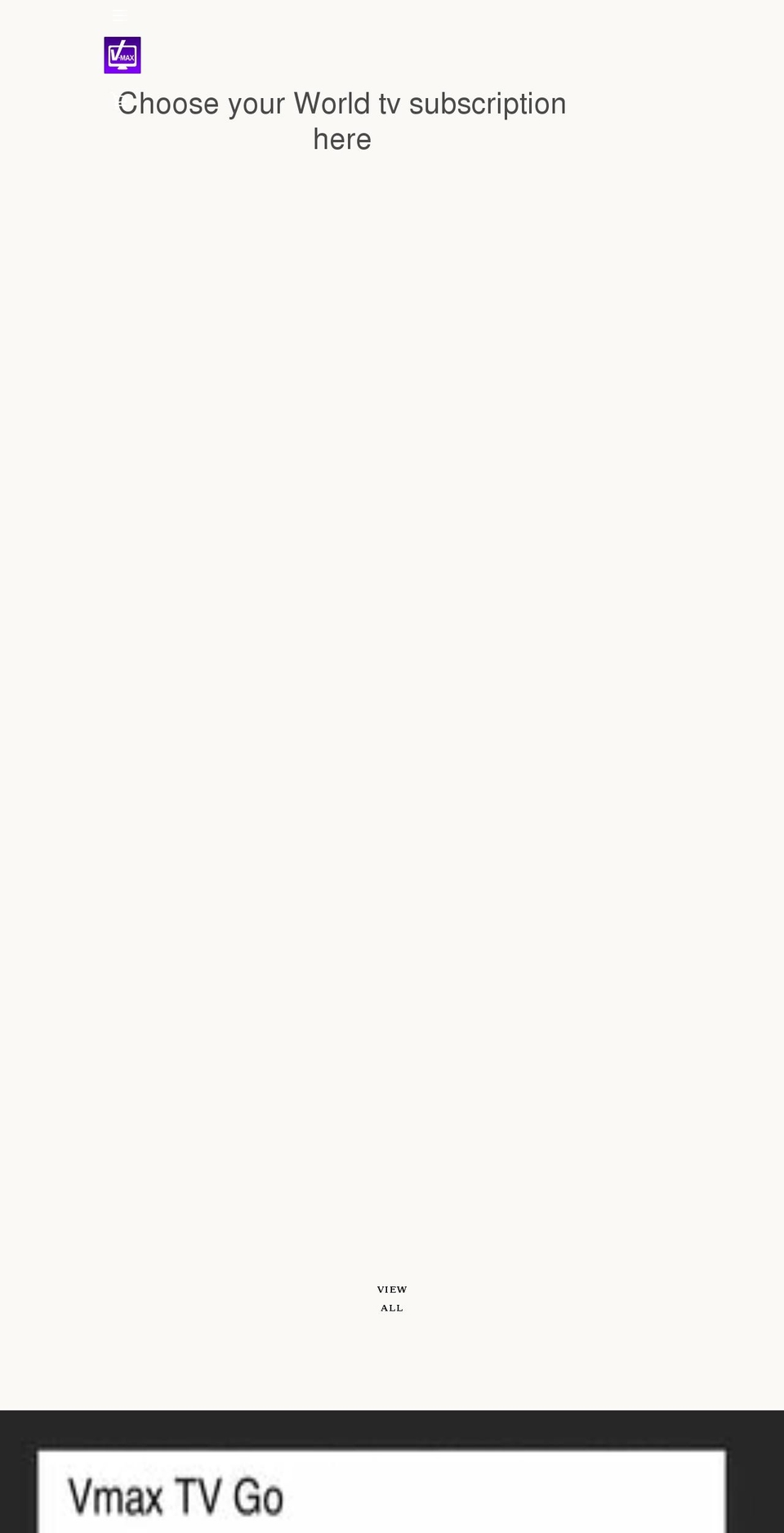 worldtvnow.com shopify website screenshot