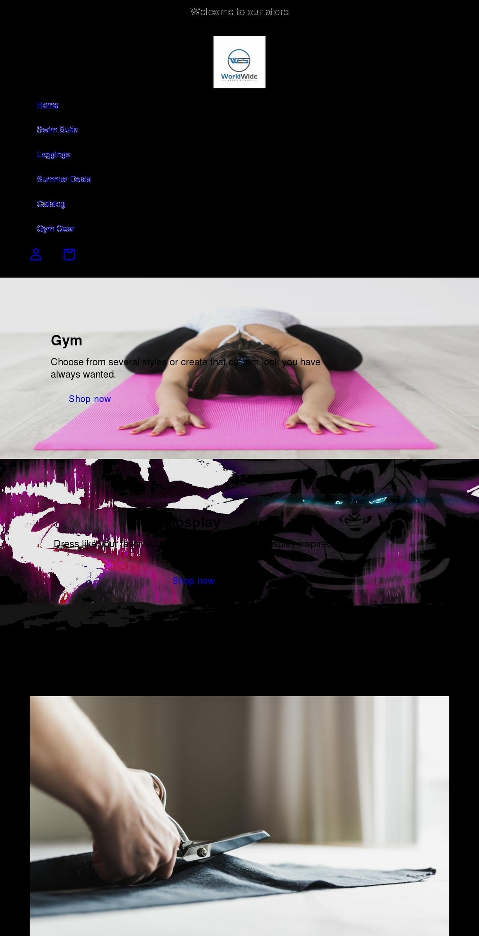 worldwideexoticstyles.com shopify website screenshot