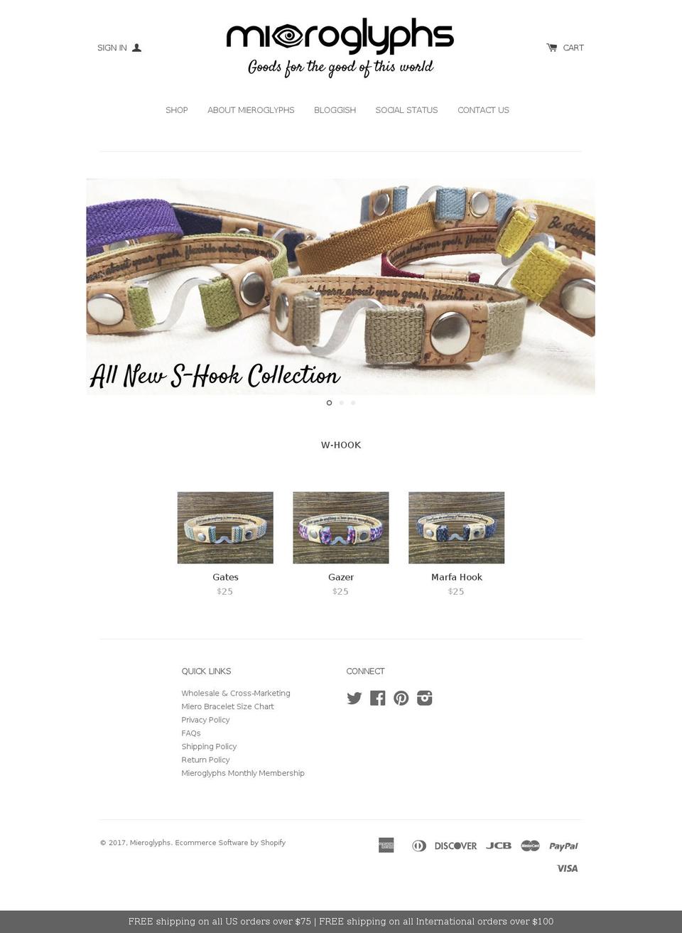 MIERO V2.0 Shopify theme site example wornwisdom.com