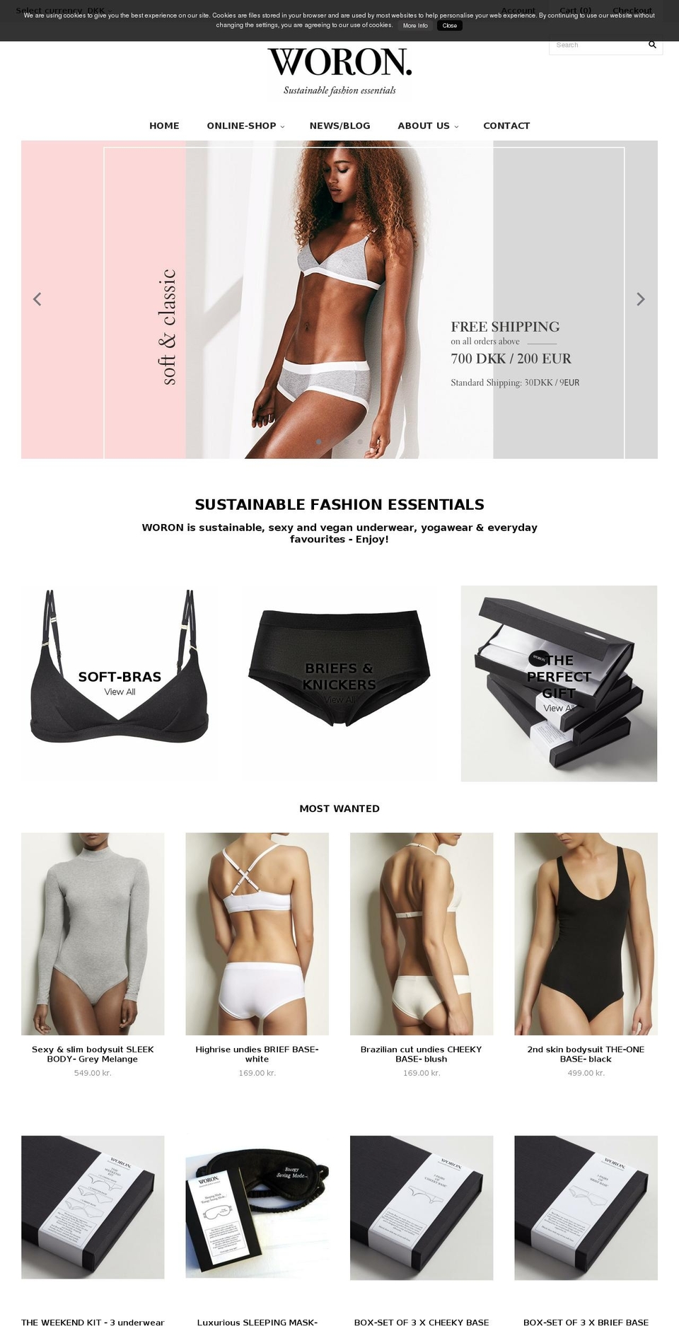 woronstudio.com shopify website screenshot