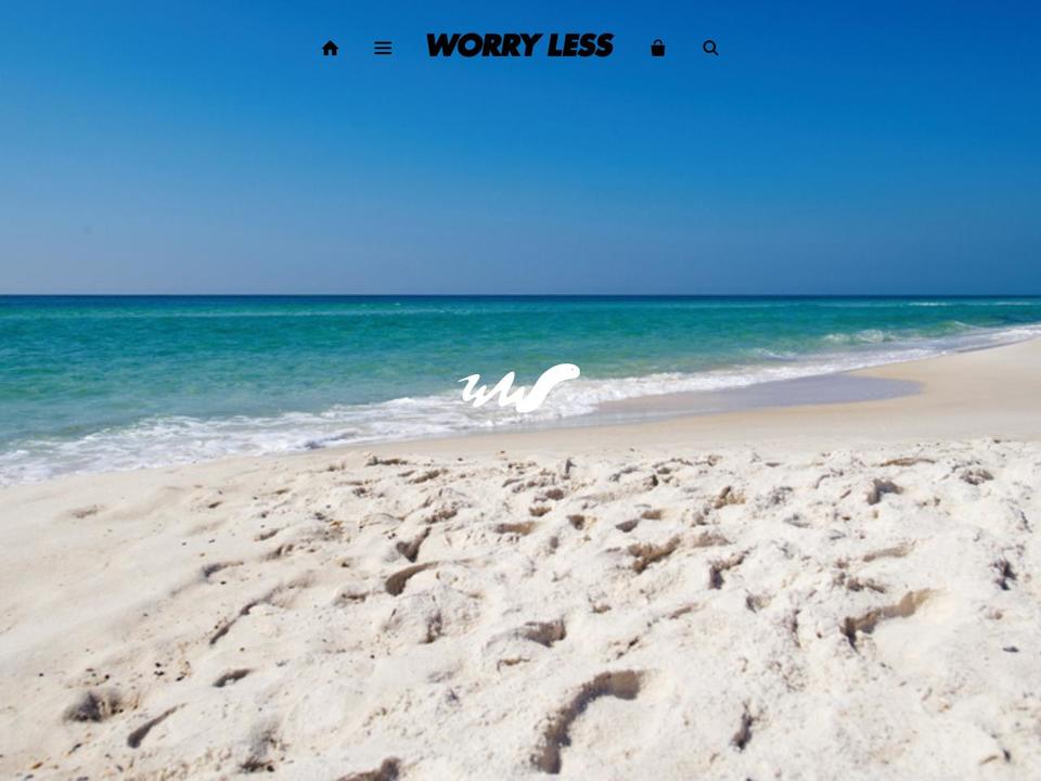 worrylessnow.com shopify website screenshot