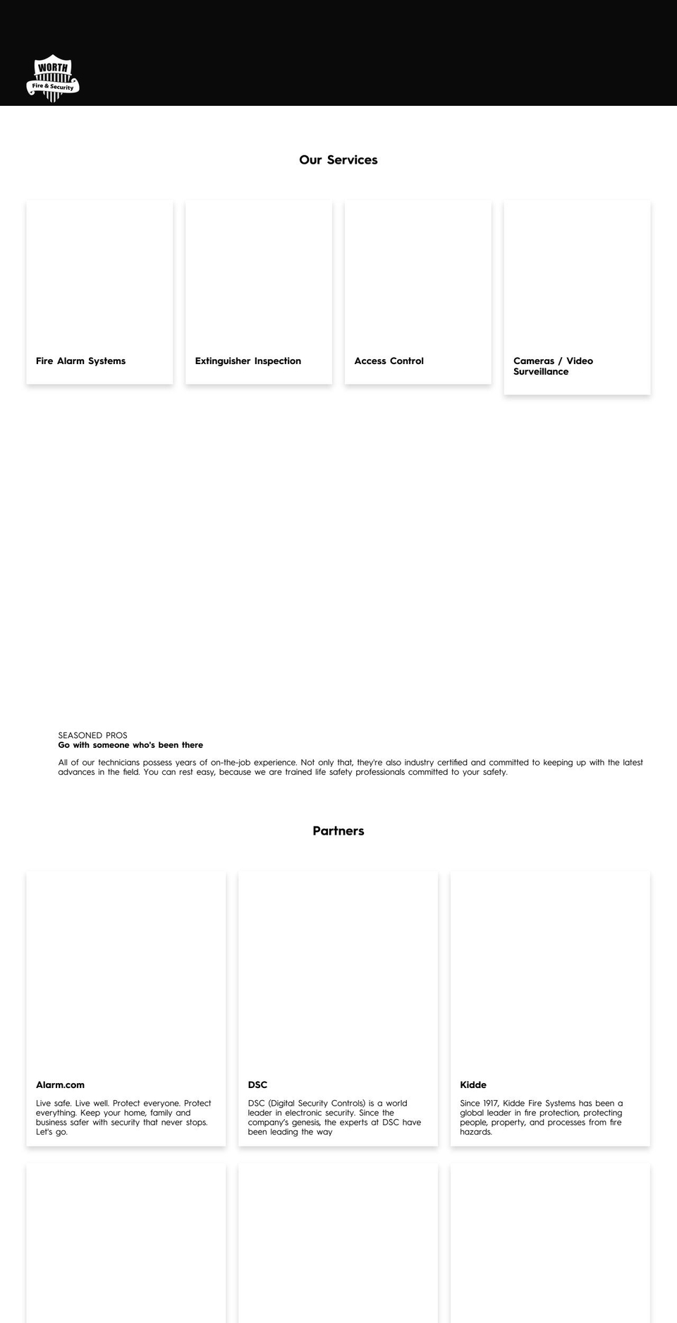 worthalarm.com shopify website screenshot