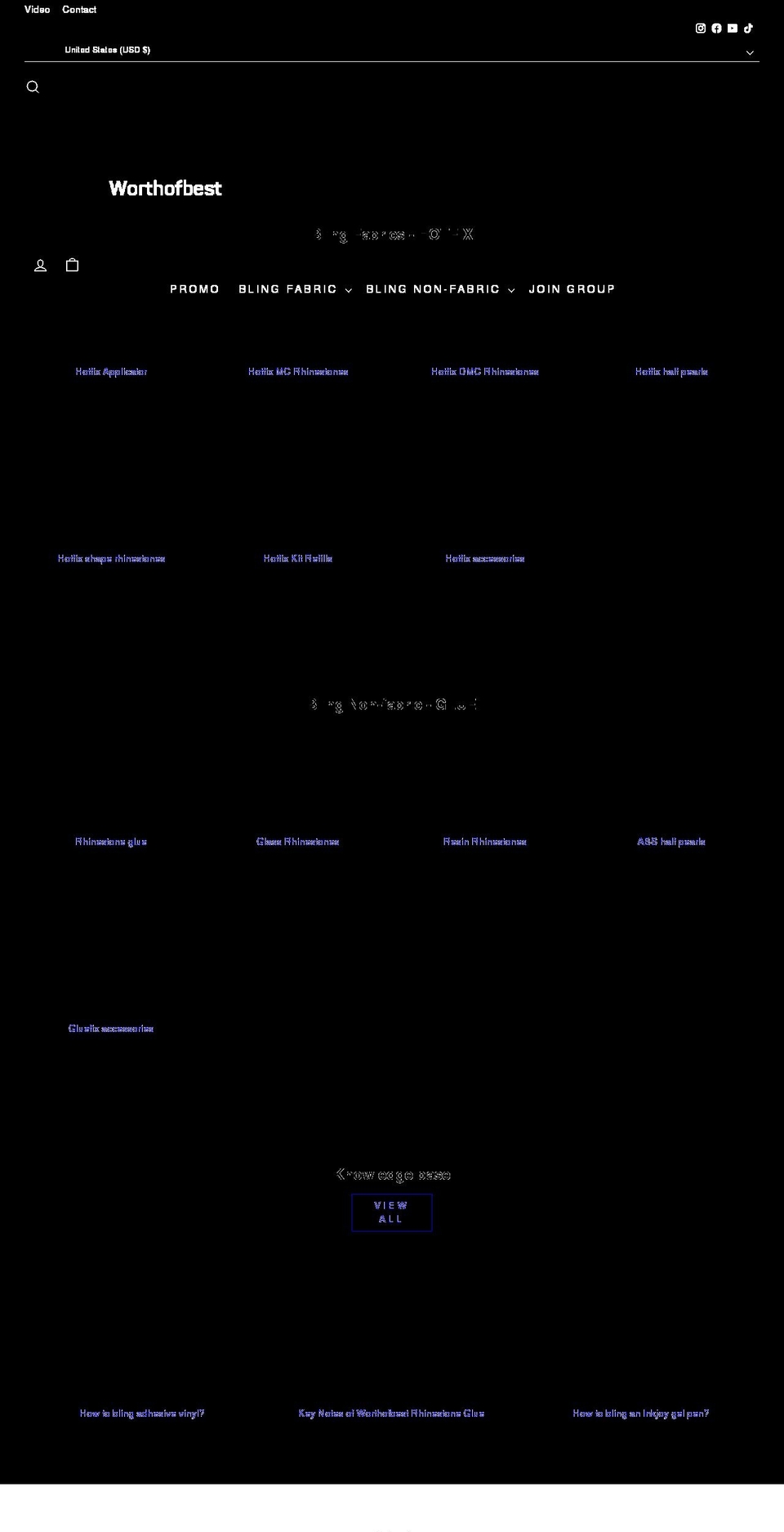 worthofbest.com shopify website screenshot