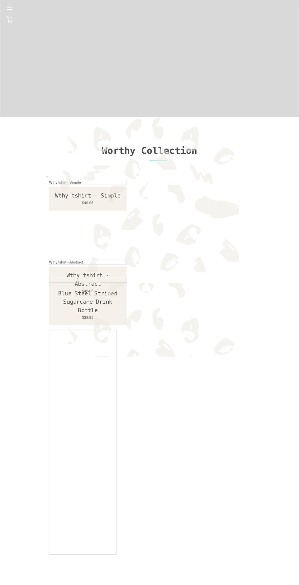 worthyau.co shopify website screenshot