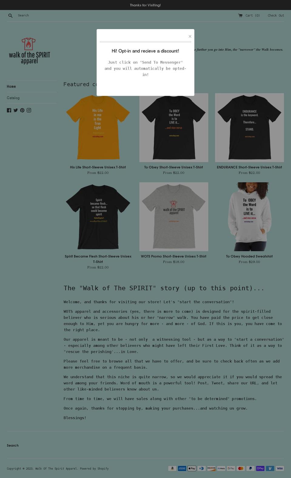 wotsshop.com shopify website screenshot