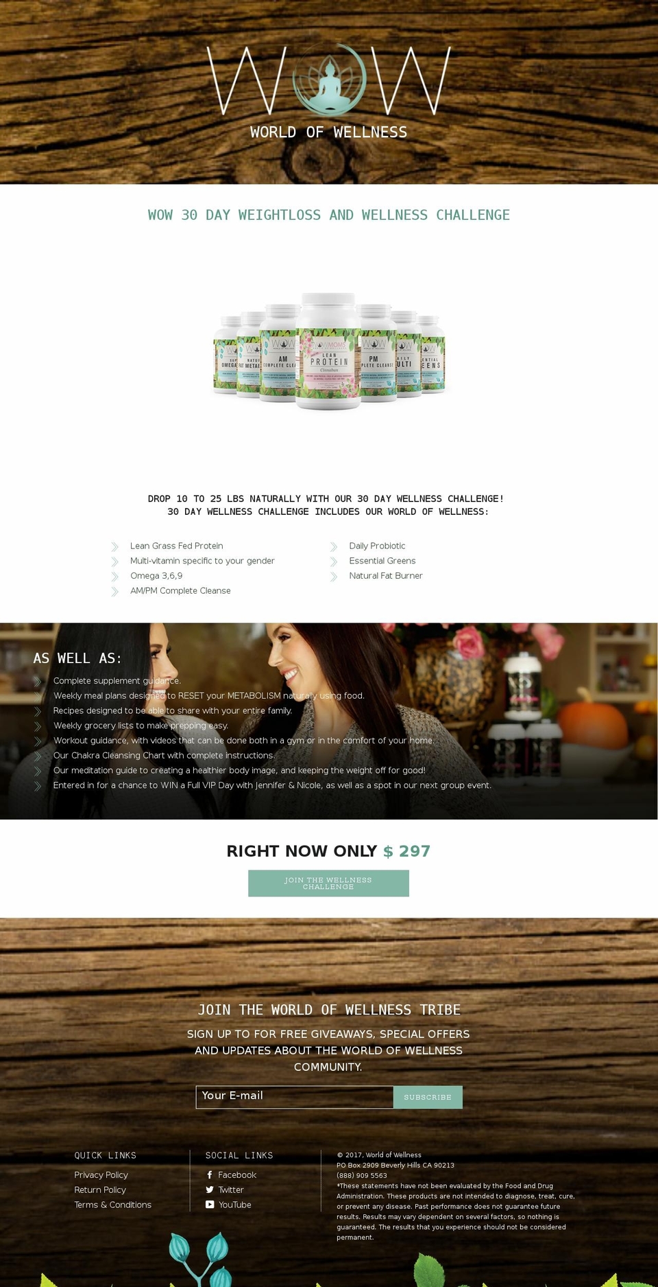 wow30day.com shopify website screenshot