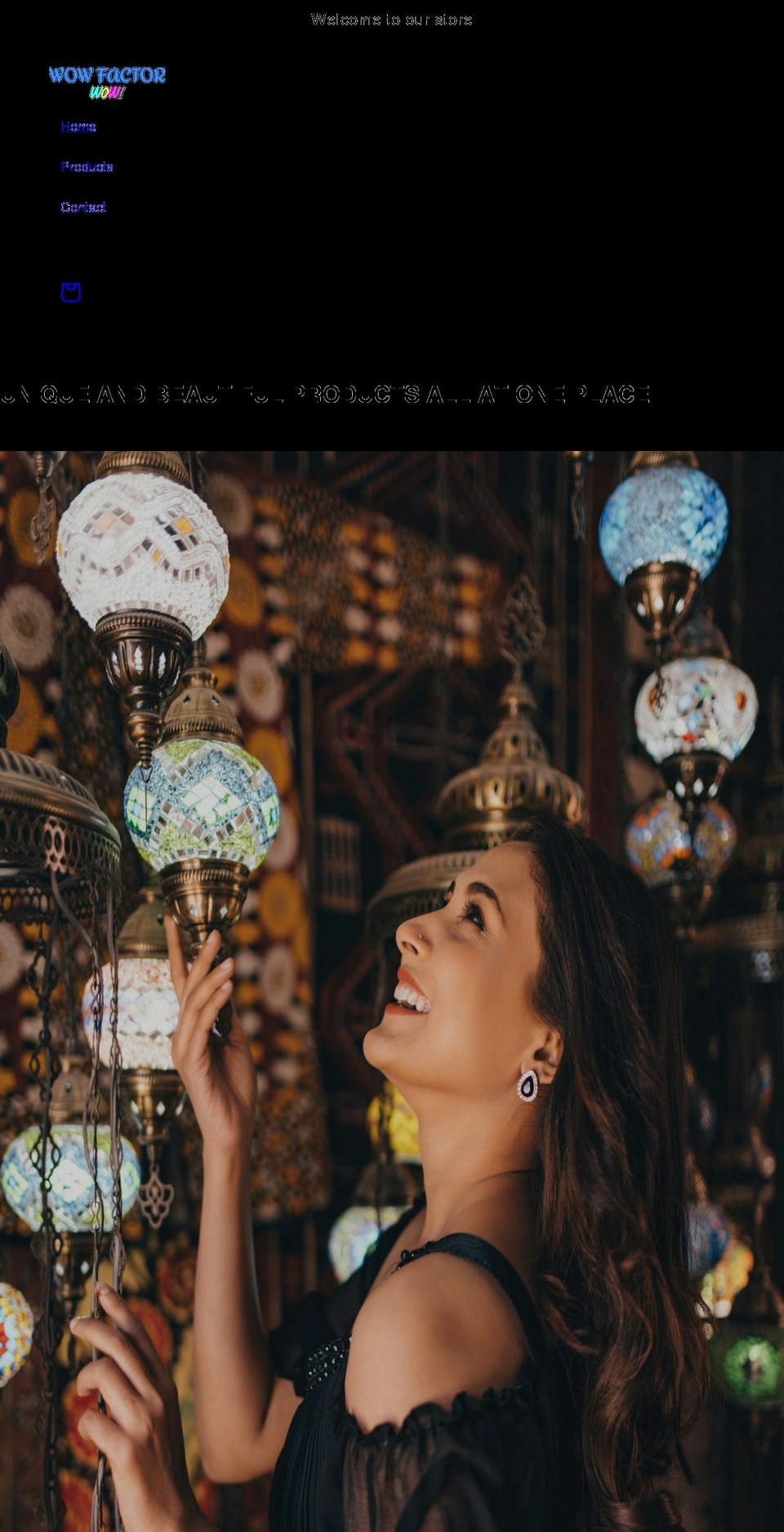 wowfactorproduct.com shopify website screenshot