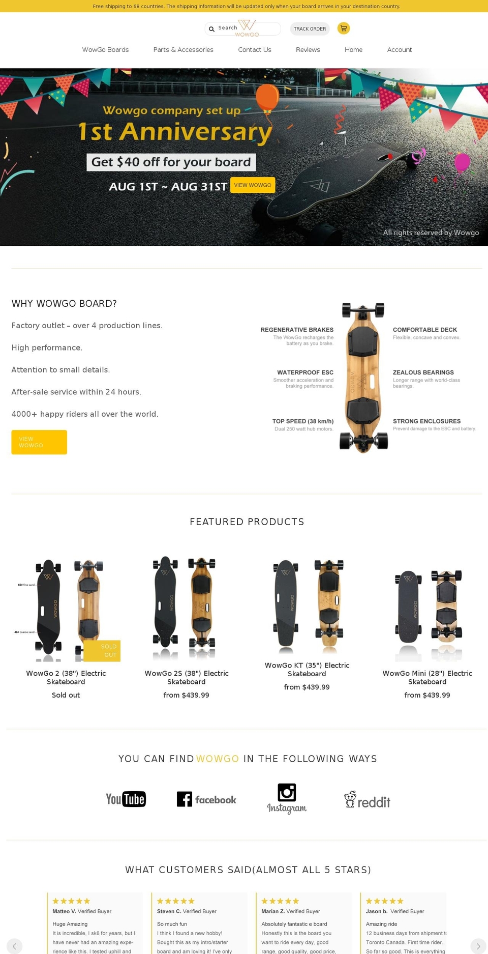 wowgoboard.com shopify website screenshot