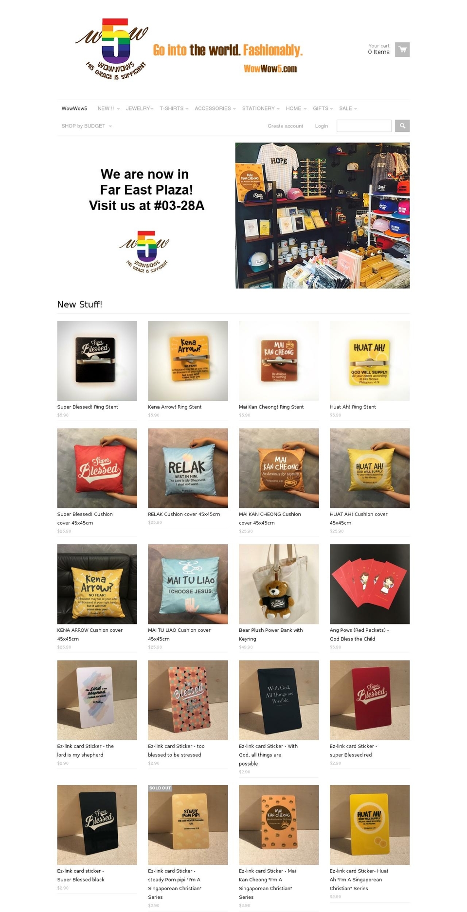 wowow5.com shopify website screenshot