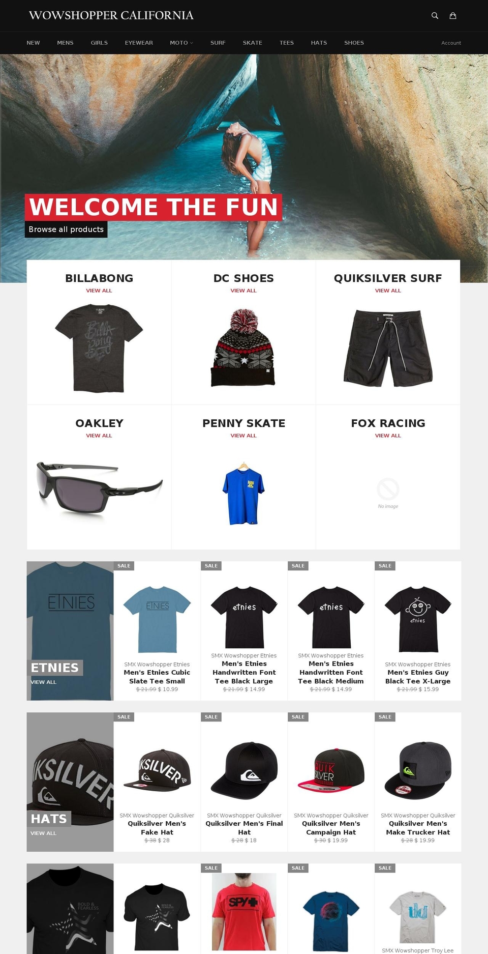 wowshopper.com shopify website screenshot
