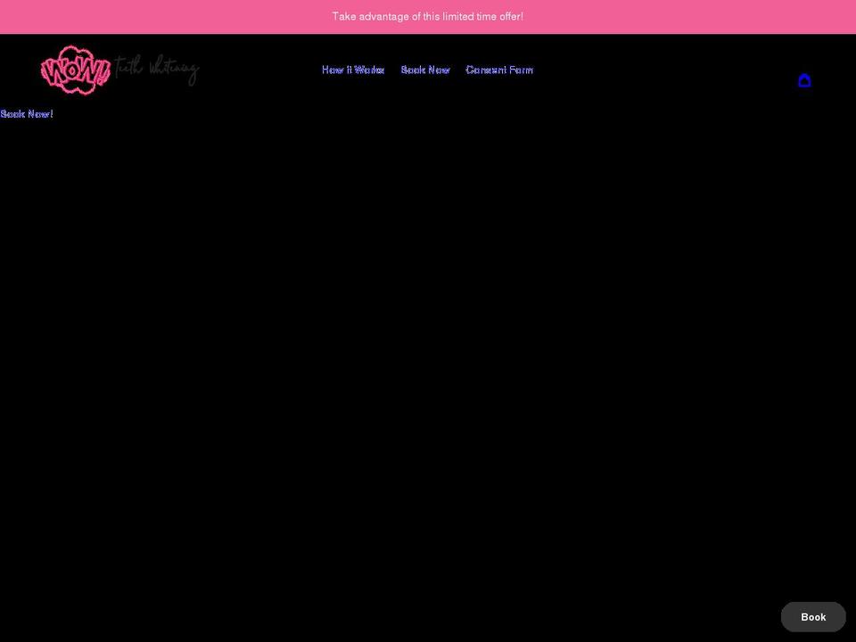 wowteethwhitening.com shopify website screenshot