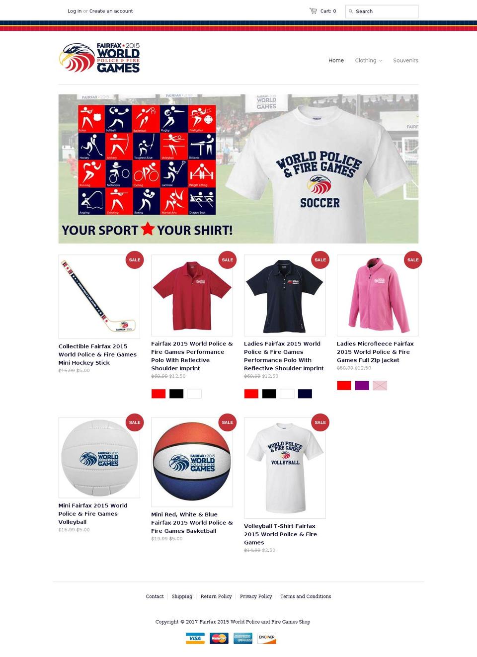 wpfgshop.com shopify website screenshot