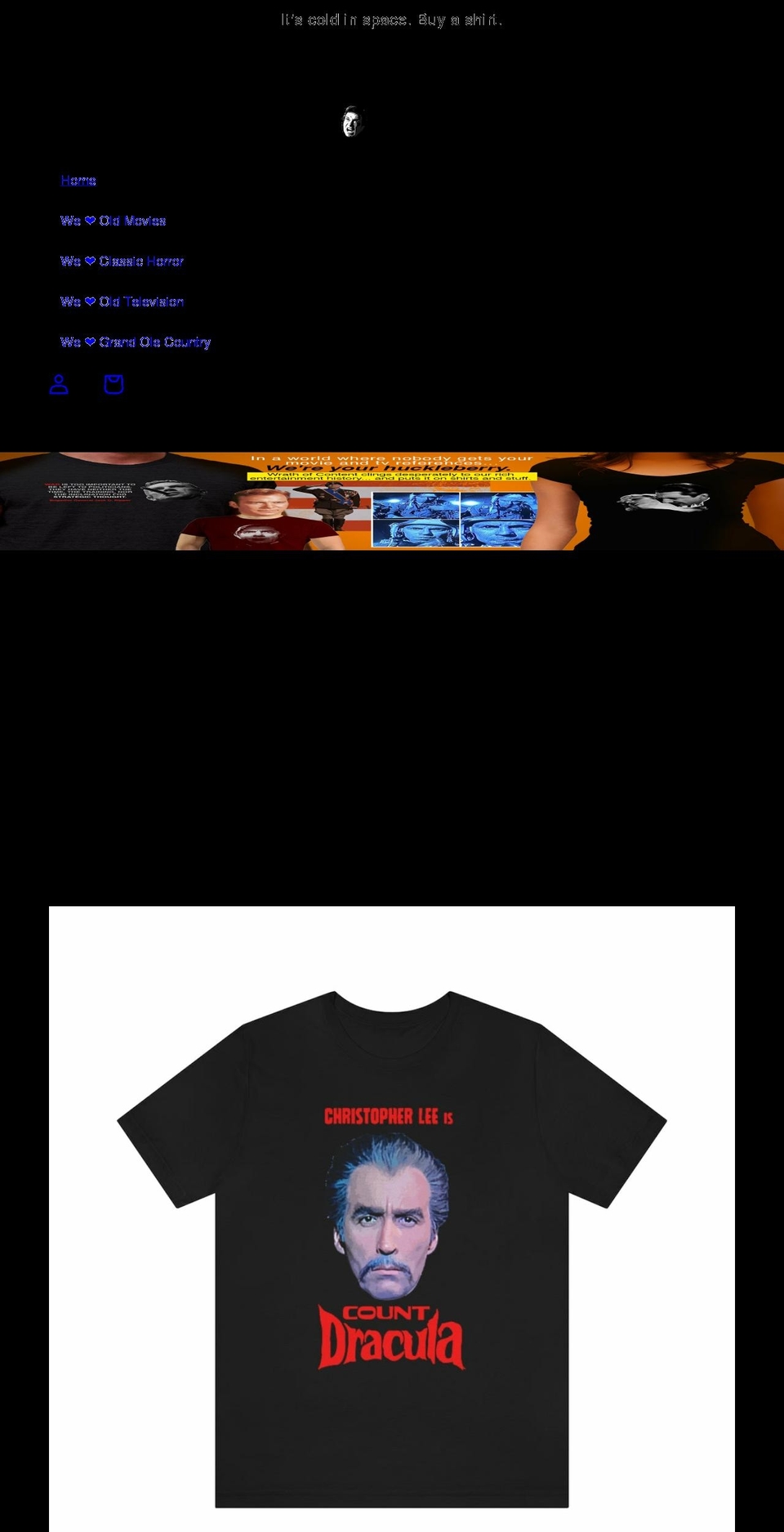wrathofcontent.com shopify website screenshot