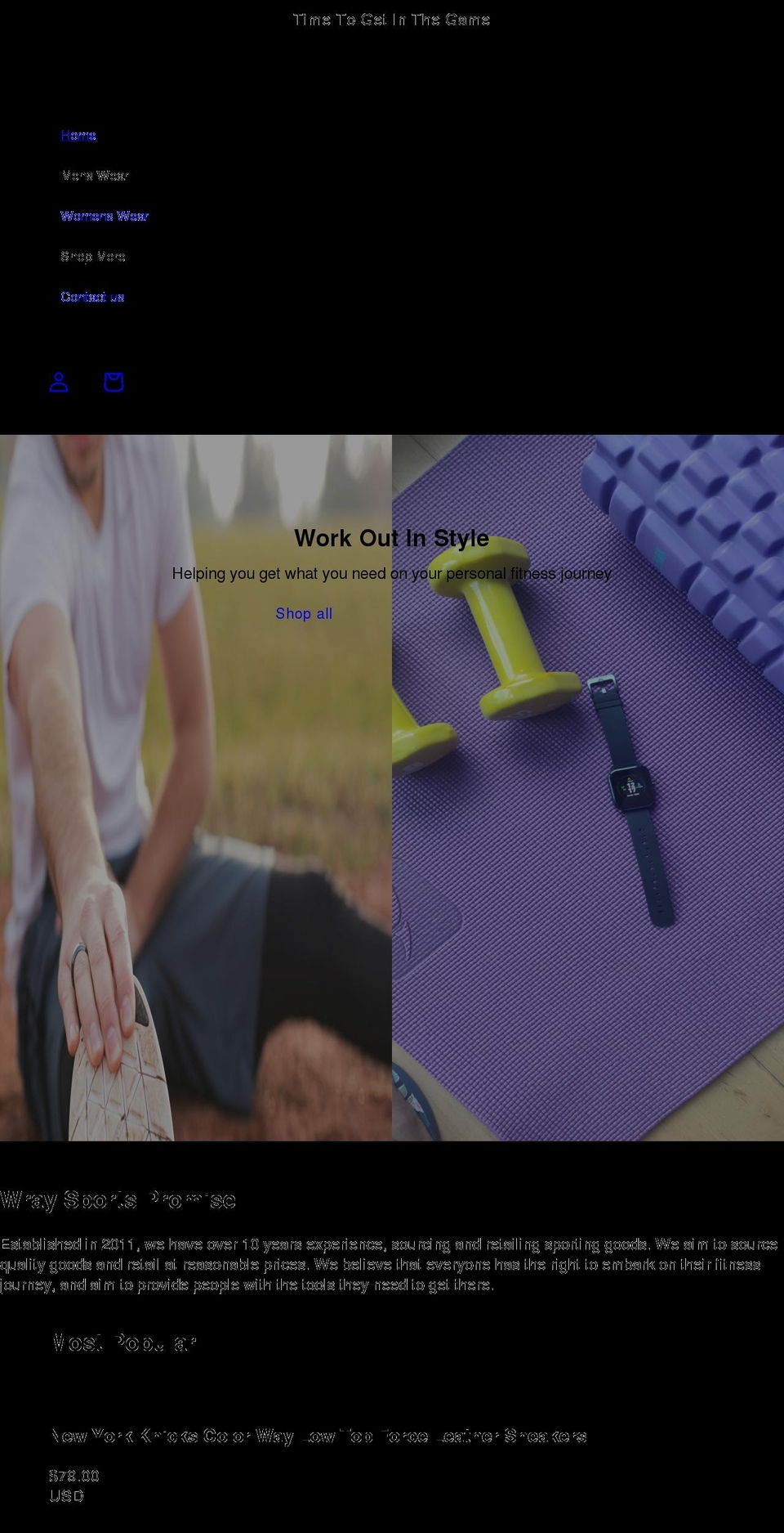 wraysports.com shopify website screenshot