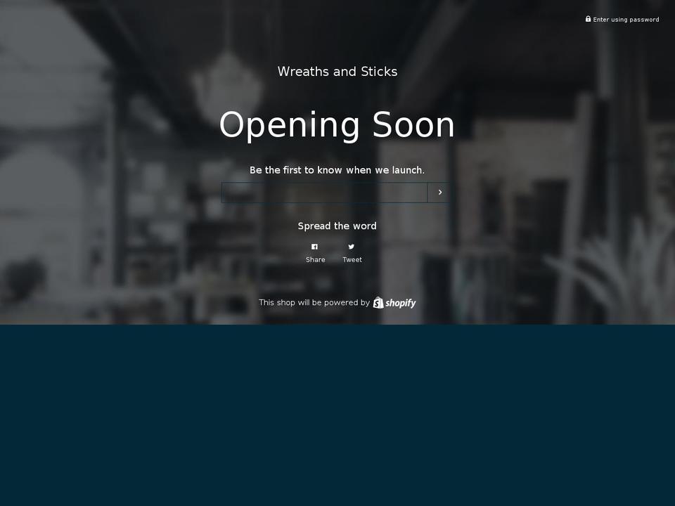 Updated copy of Updated copy of Updated copy of Shopify theme site example wreathsandsticks.com